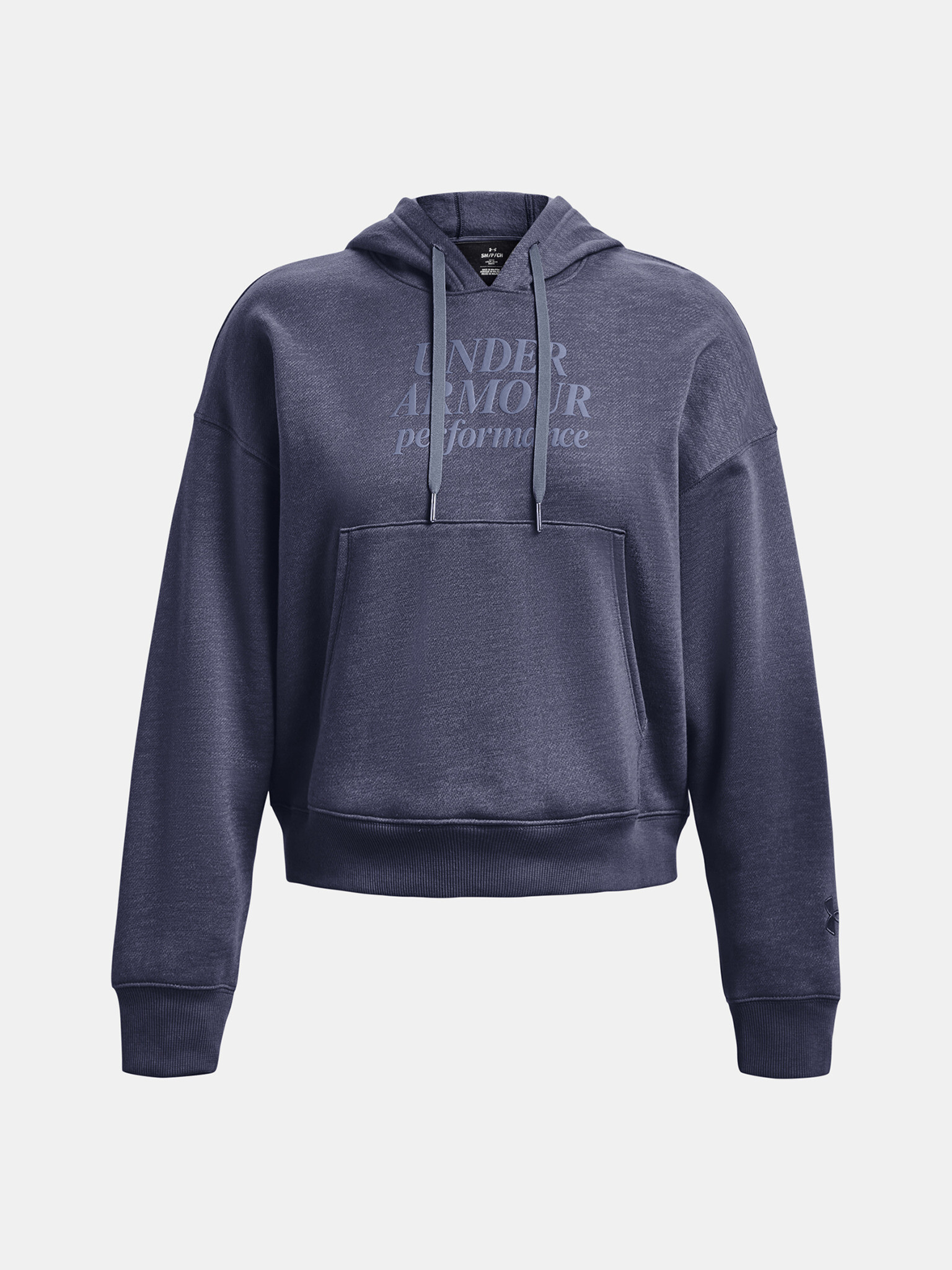 Under Armour Essential Script Hoodie Sweatshirt Siv - Pepit.bg