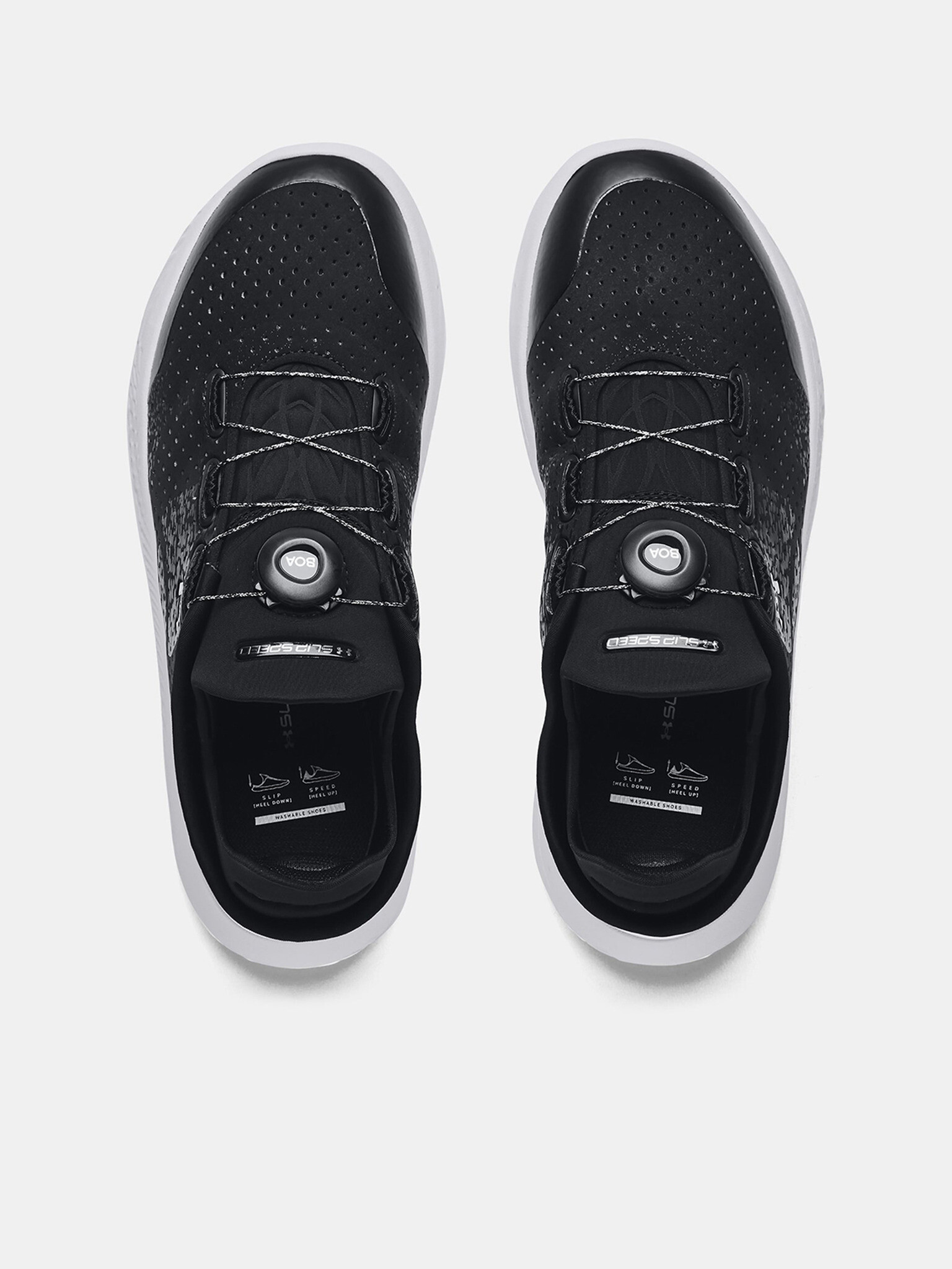 Under Armour Flow Slipspeed Trnr NB GR Спортни обувки Cheren - Pepit.bg