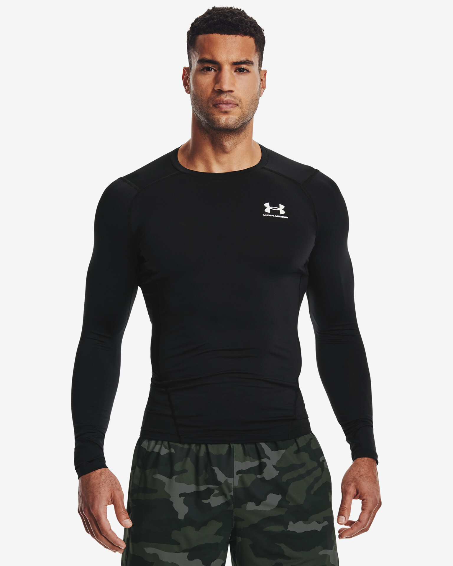 Under Armour HeatGear® Armour Compression Тениска Cheren - Pepit.bg