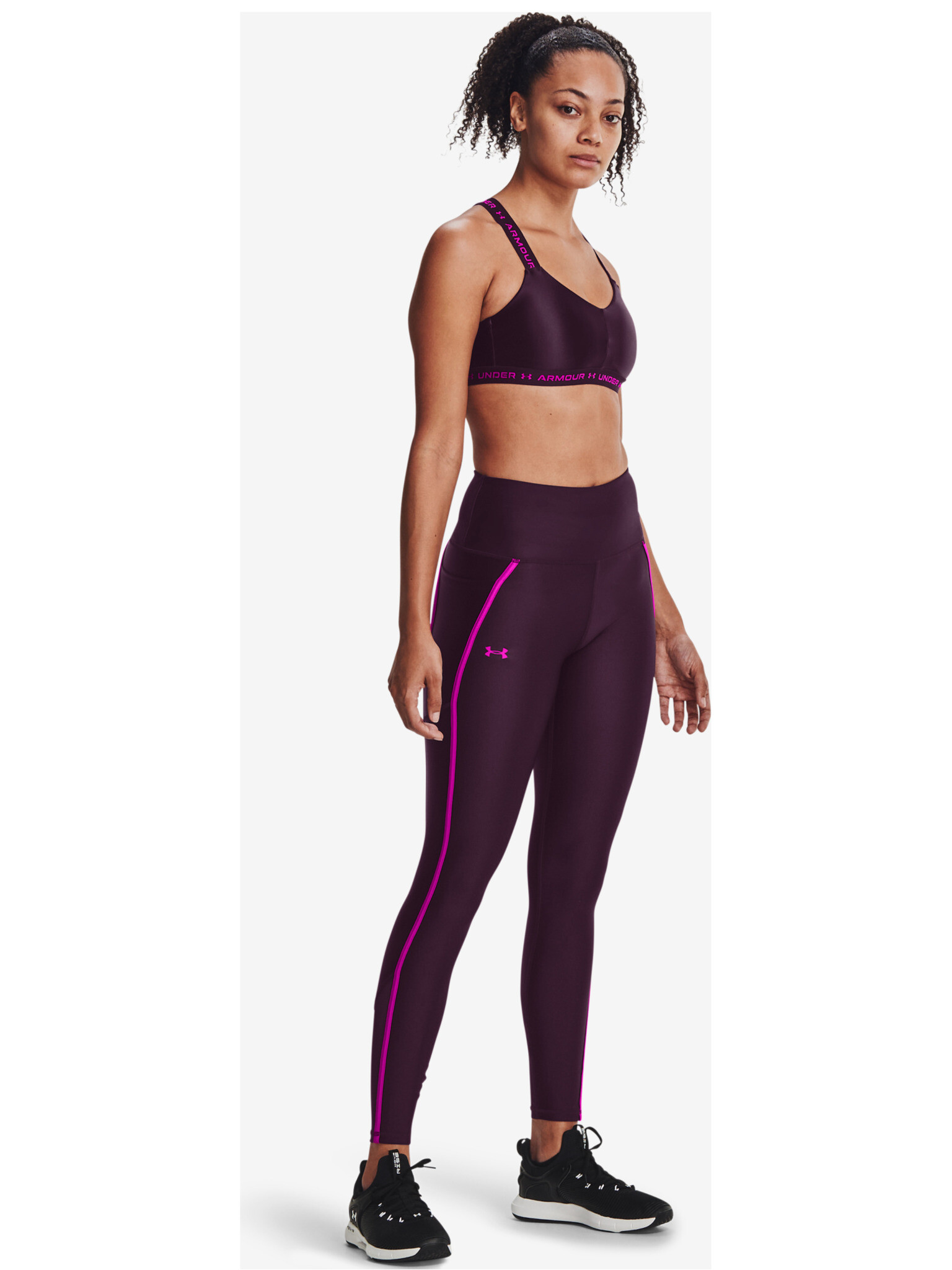 Under Armour HeatGear® Shine Mesh Клин Lilav - Pepit.bg