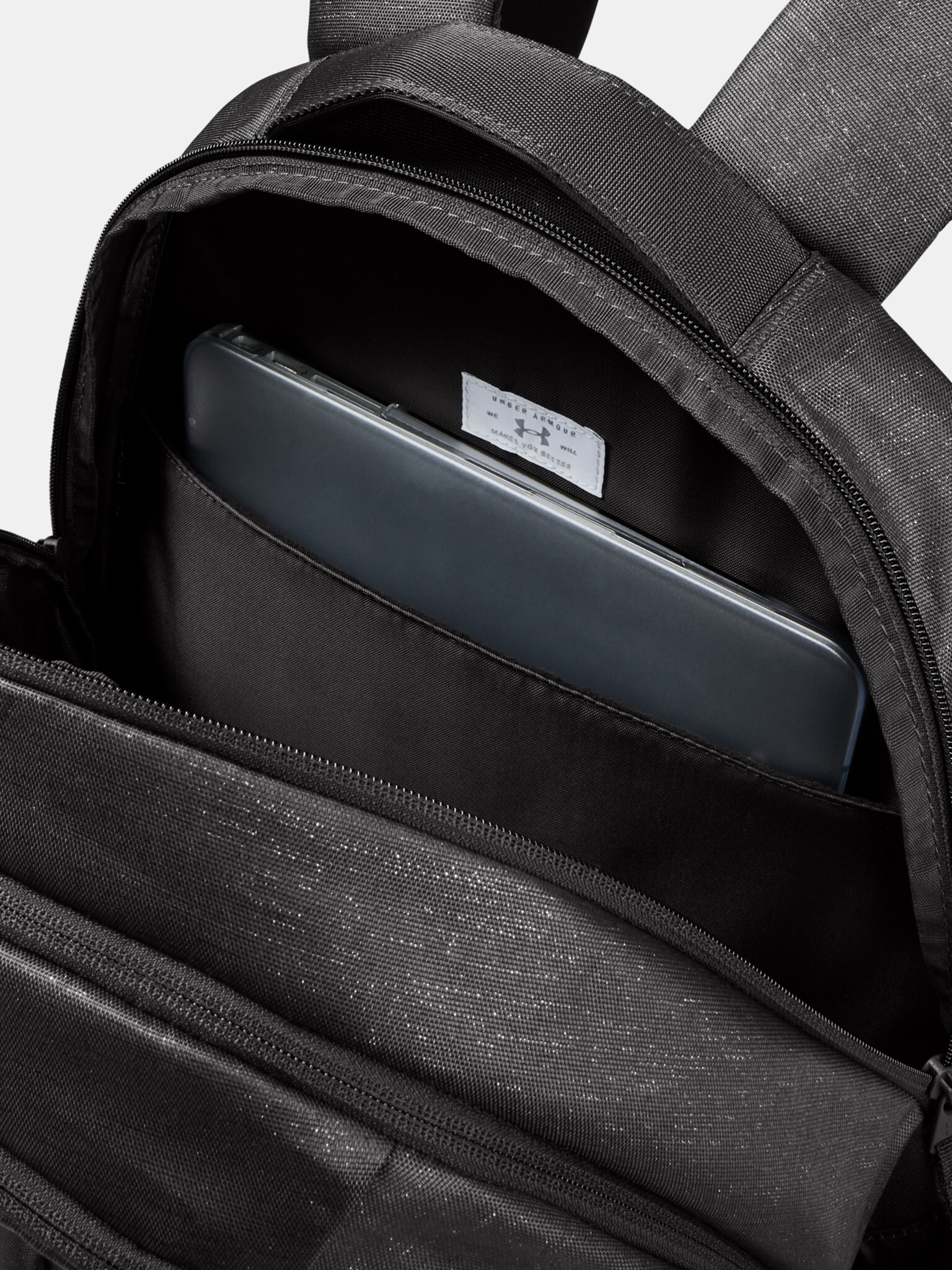 Under Armour Hustle Signature Backpack Раница Siv - Pepit.bg