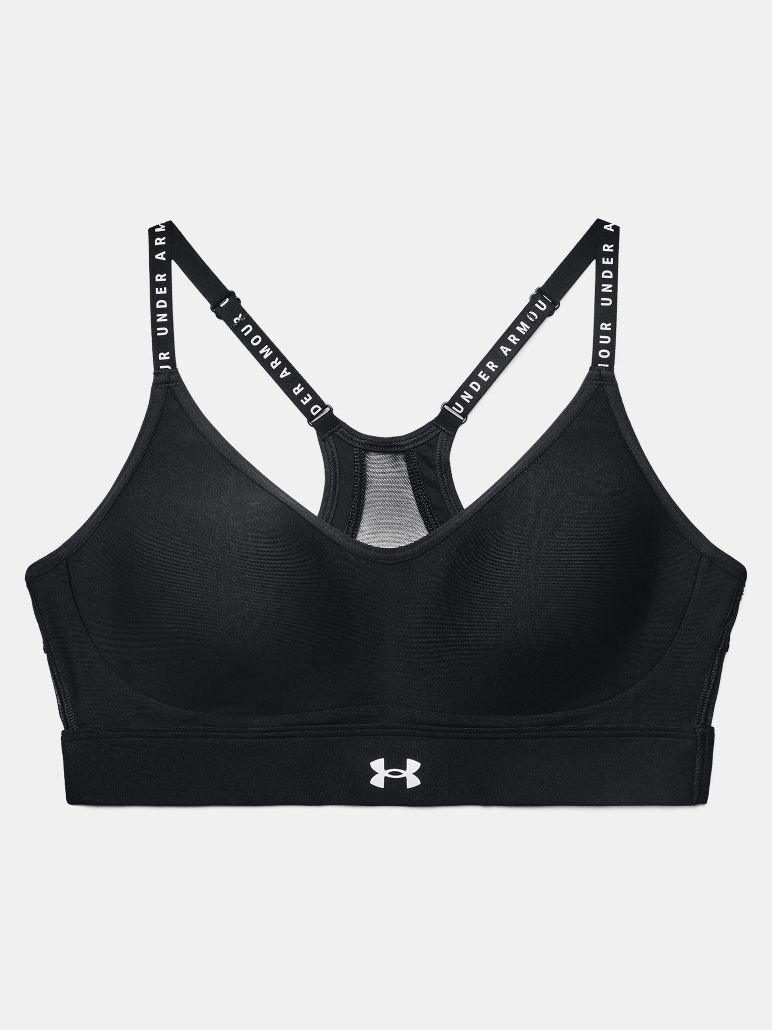 Under Armour Infinity Covered Low Cпортен Сутиен Cheren - Pepit.bg