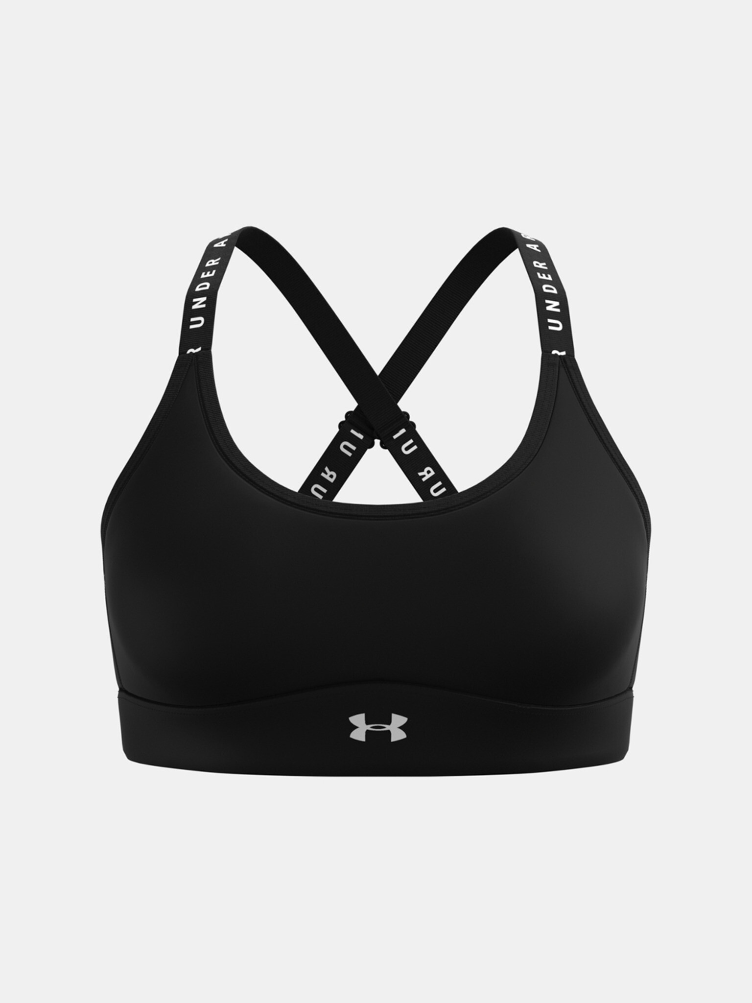 Under Armour Infinity Covered Mid Cпортен Сутиен Cheren - Pepit.bg