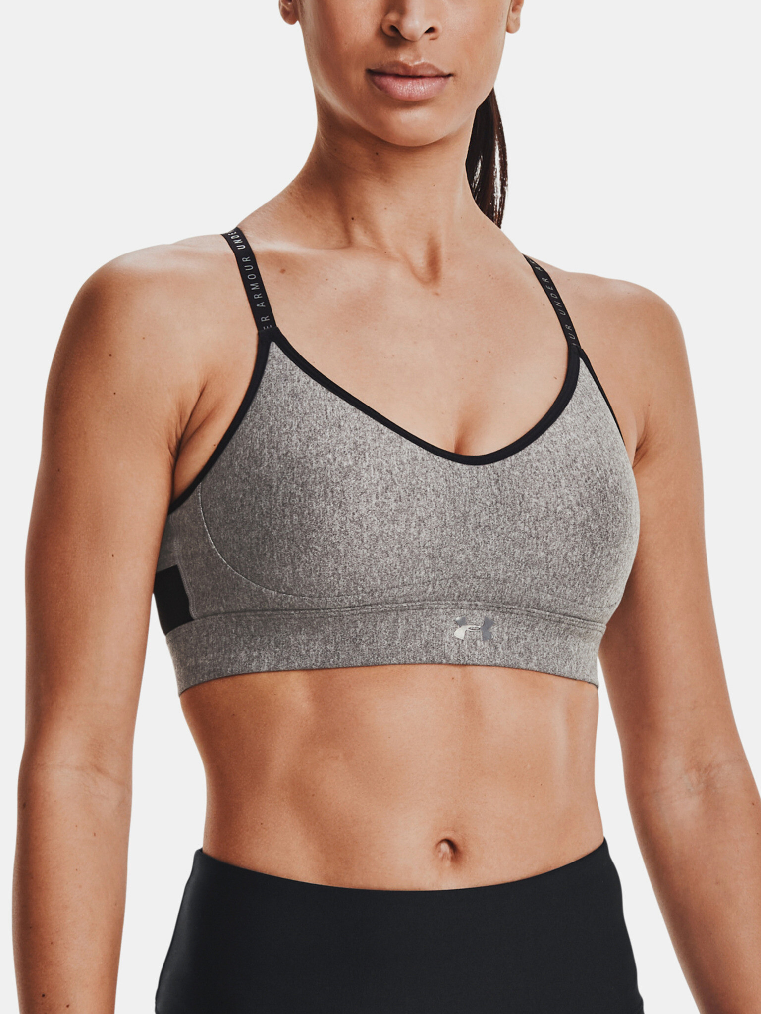 Under Armour Infinity Low Htr Cover Cпортен Сутиен Siv - Pepit.bg