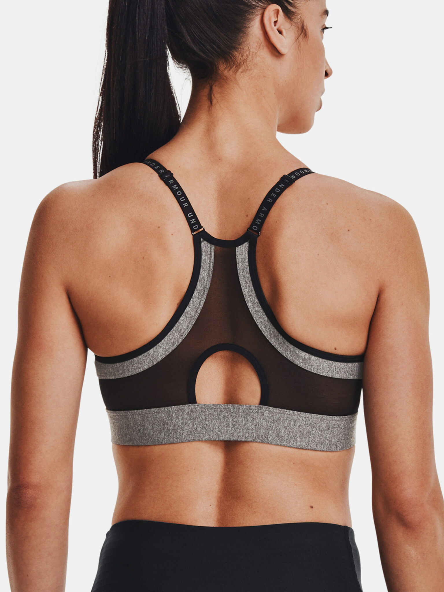 Under Armour Infinity Low Htr Cover Cпортен Сутиен Siv - Pepit.bg