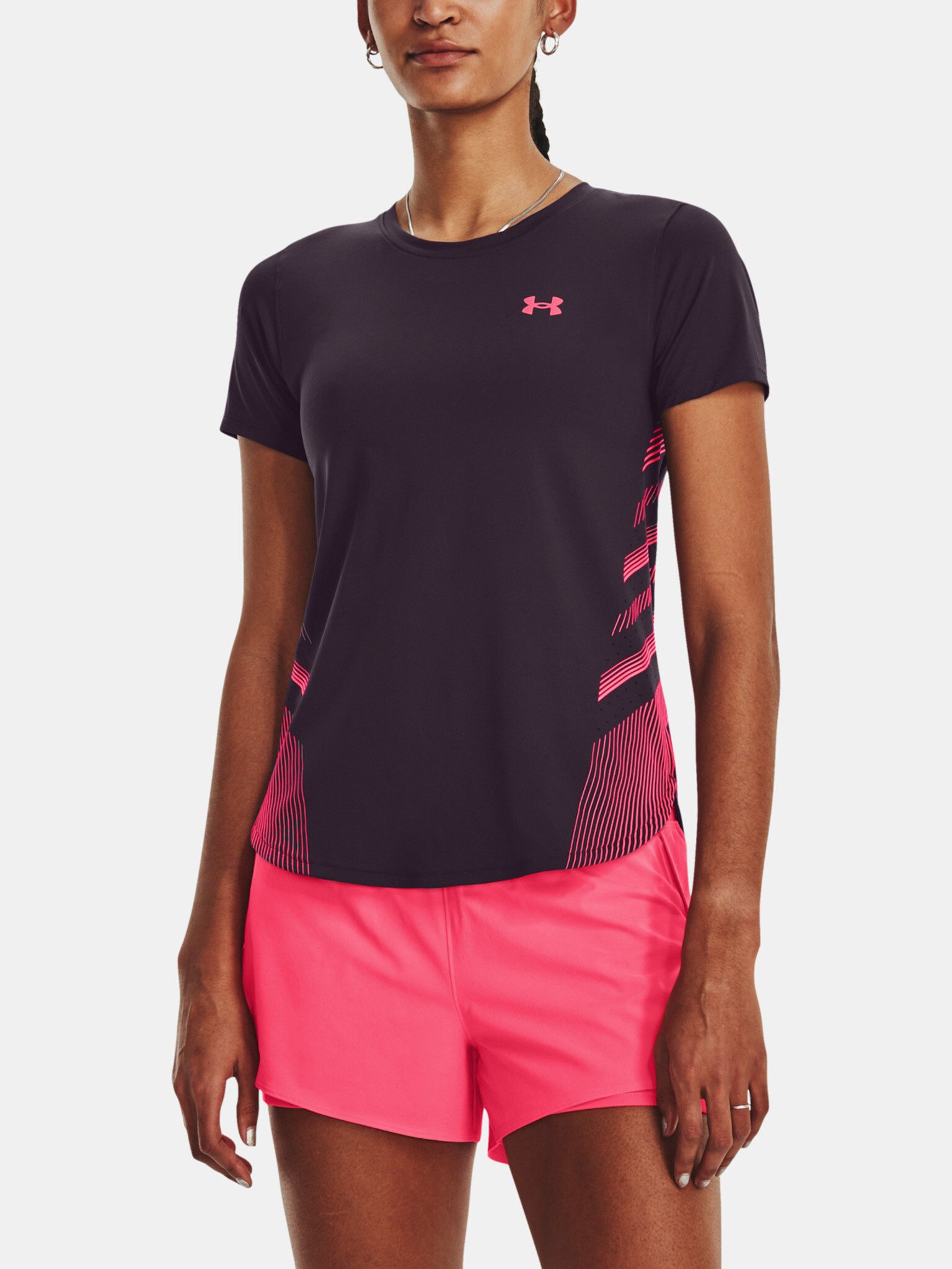 Under Armour Iso-Chill T-shirt Lilav - Pepit.bg