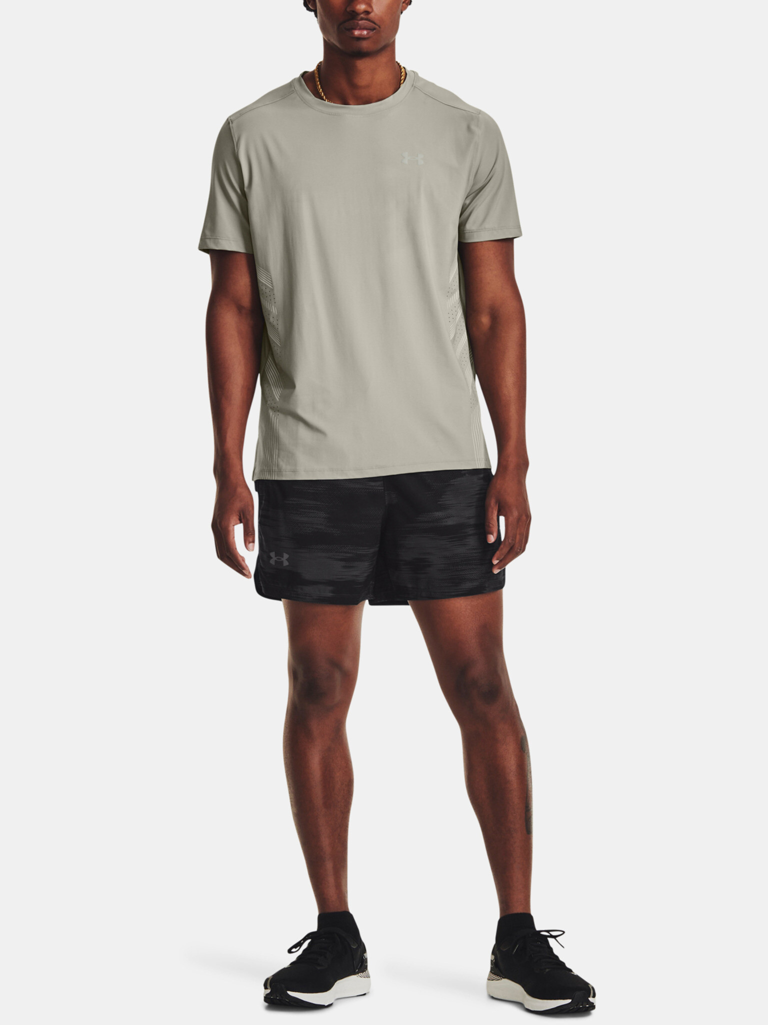 Under Armour Laser T-shirt Siv - Pepit.bg