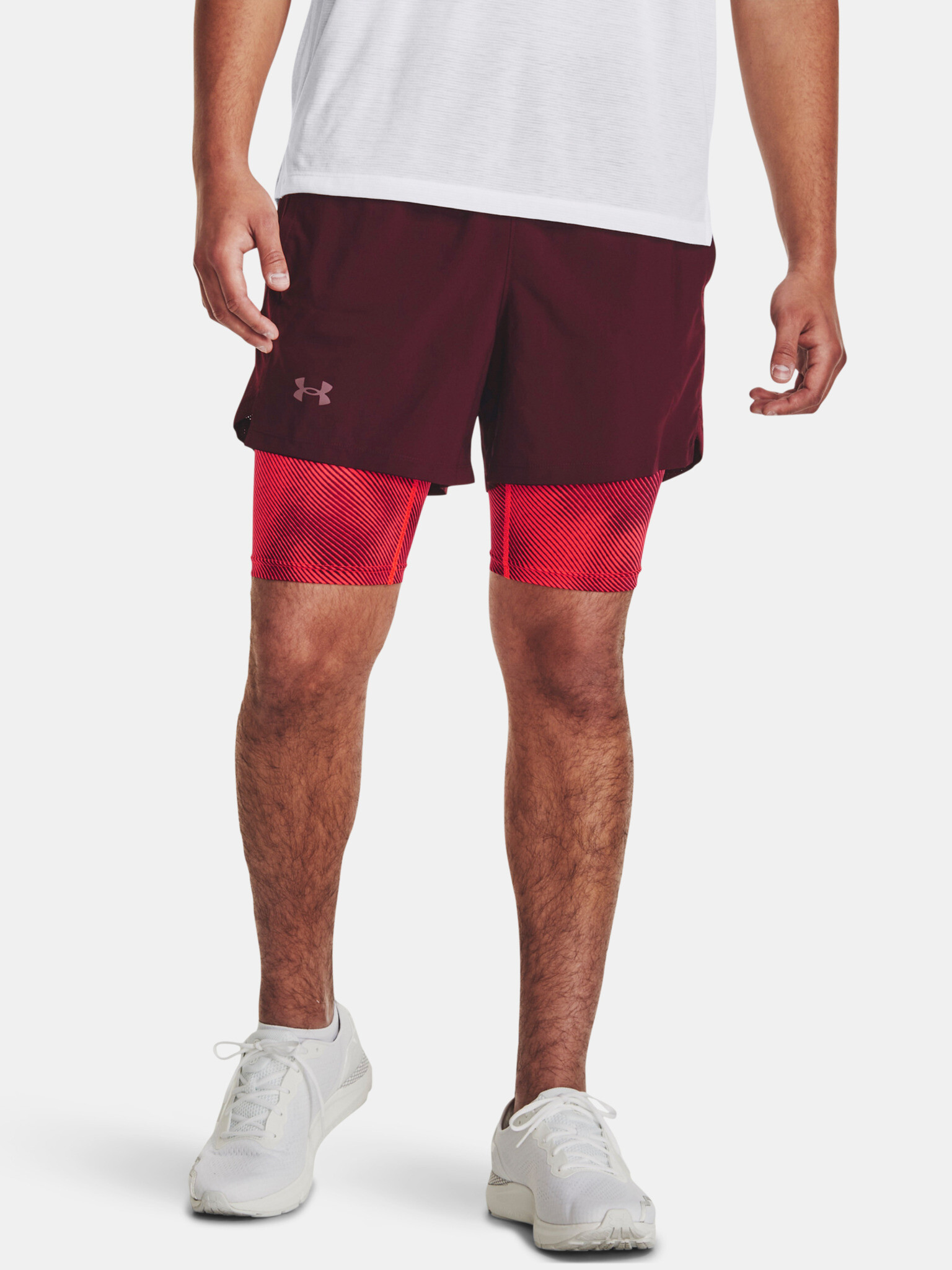 Under Armour Launch 5'' 2-IN-1 Къси панталони Cherven - Pepit.bg