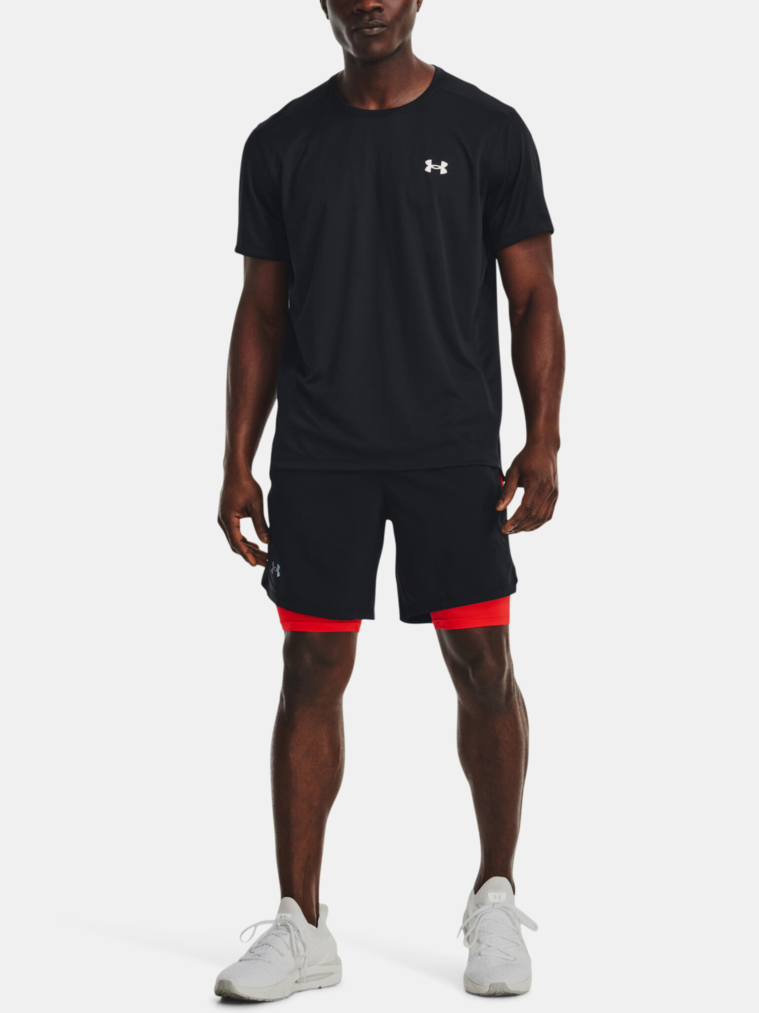 Under Armour Launch 7'' 2-IN-1 Къси панталони Cheren - Pepit.bg