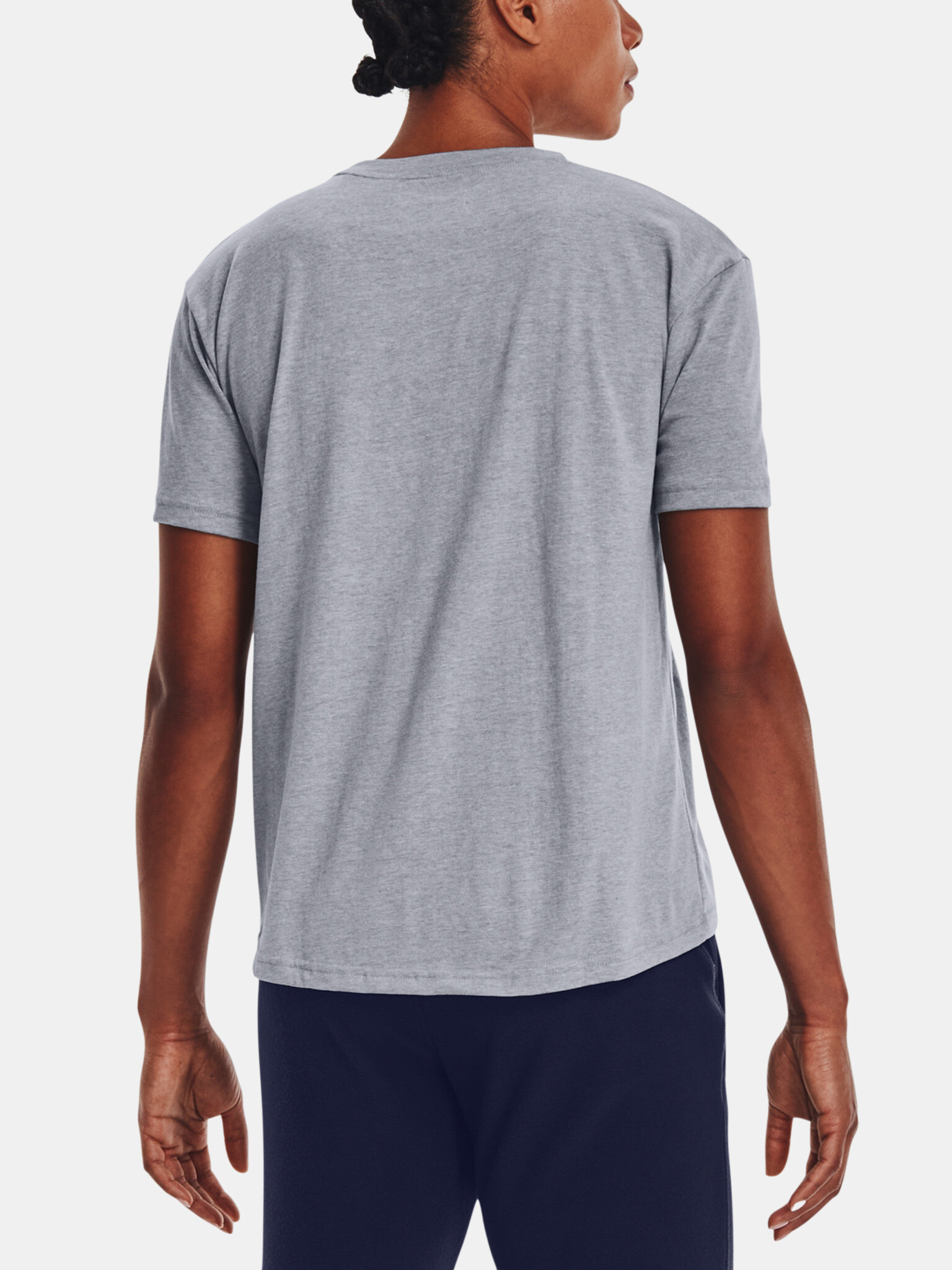 Under Armour Live Woven Pocket T-shirt Siv - Pepit.bg