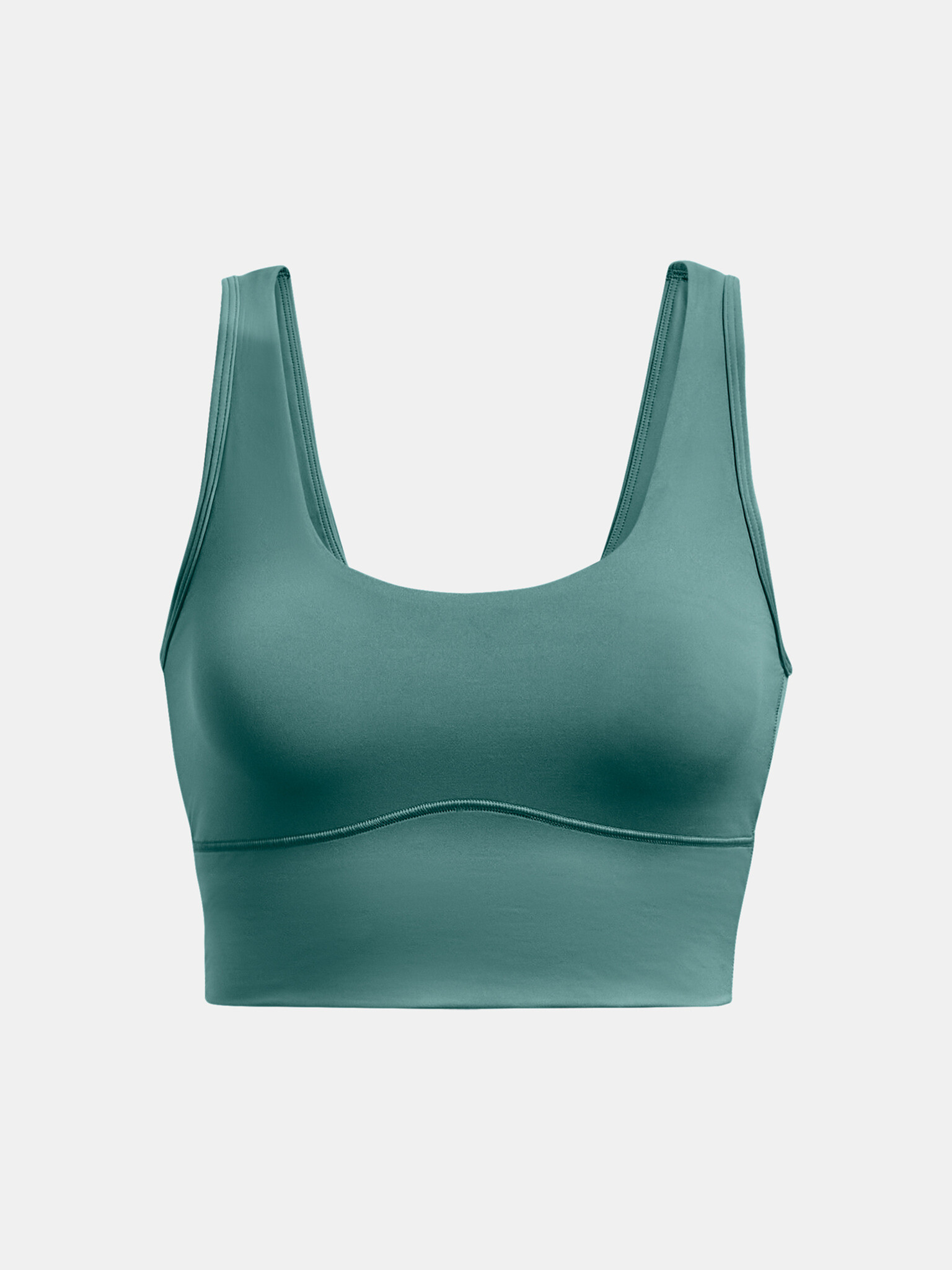 Under Armour Meridian Fitted Crop Потник Zelen - Pepit.bg