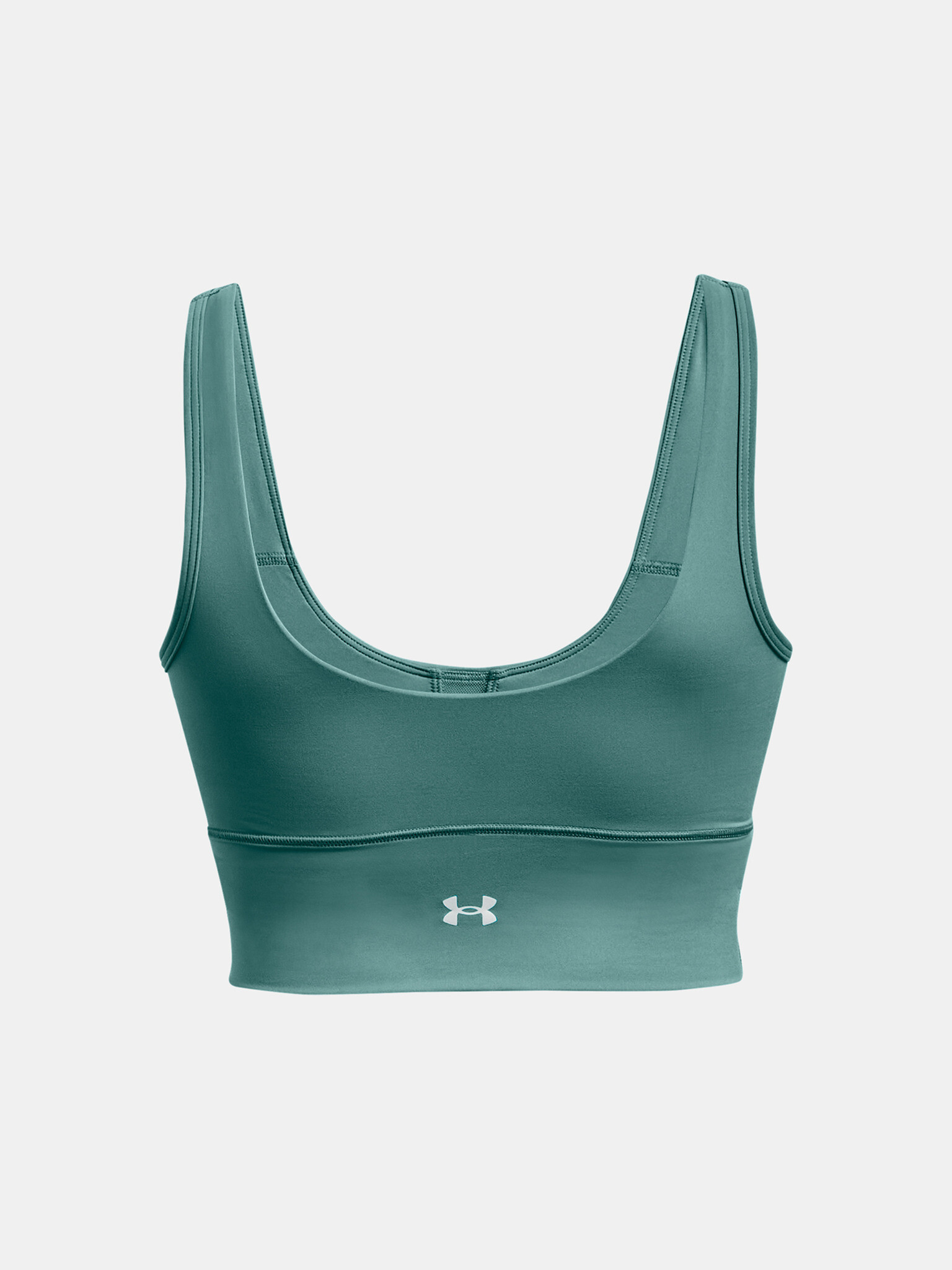 Under Armour Meridian Fitted Crop Потник Zelen - Pepit.bg