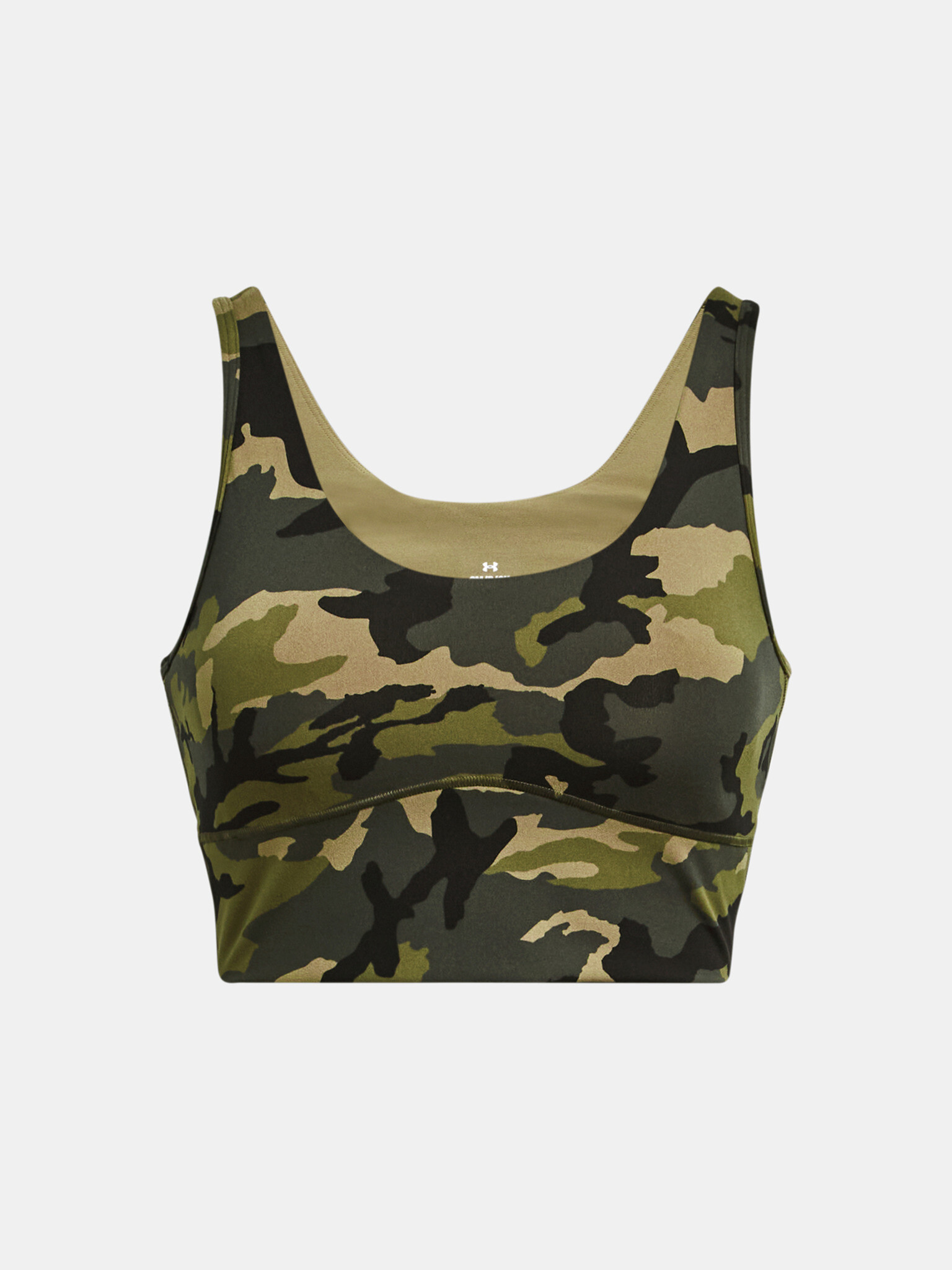 Under Armour Meridian Fitted Crop Потник Zelen - Pepit.bg