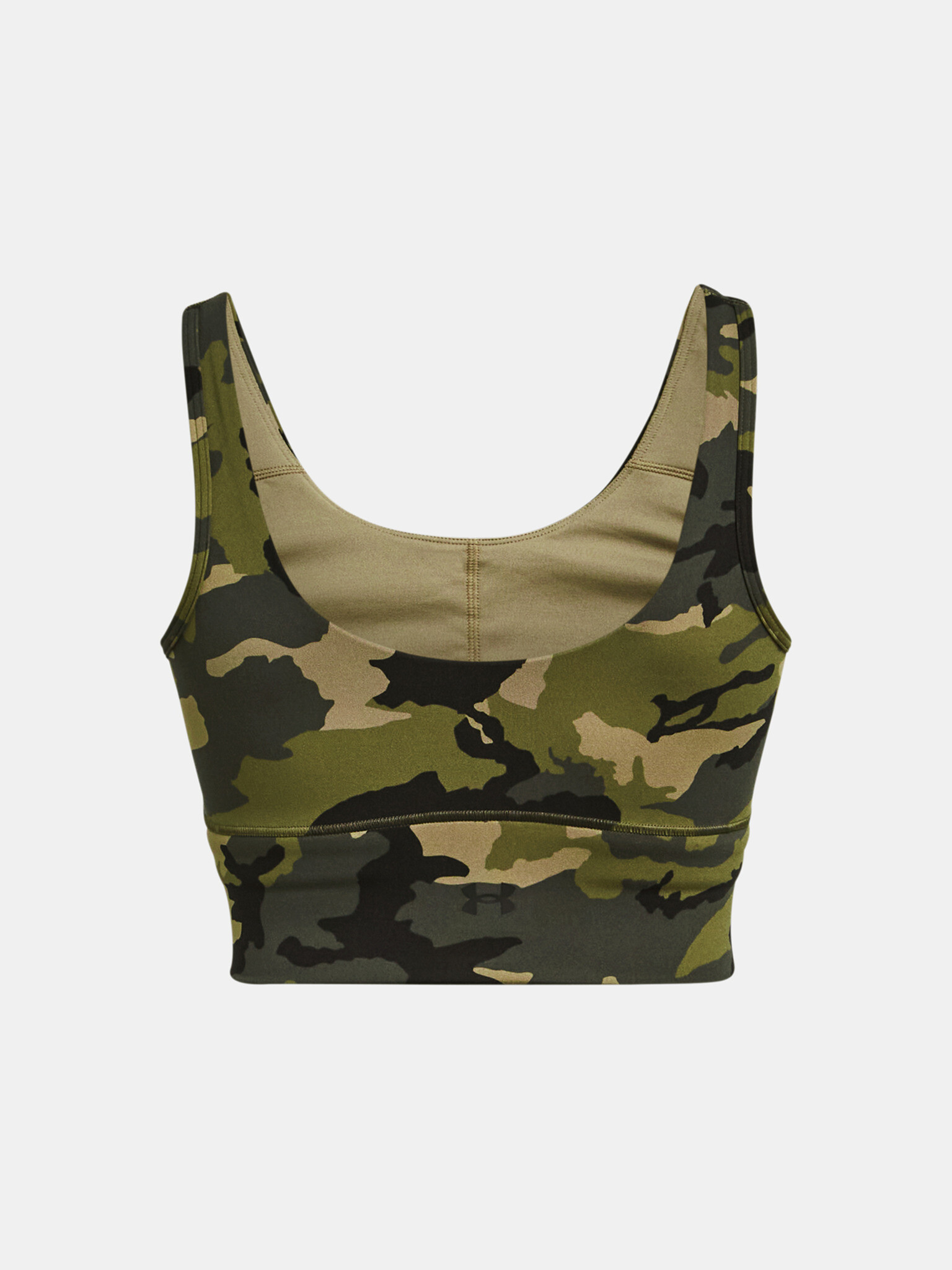 Under Armour Meridian Fitted Crop Потник Zelen - Pepit.bg