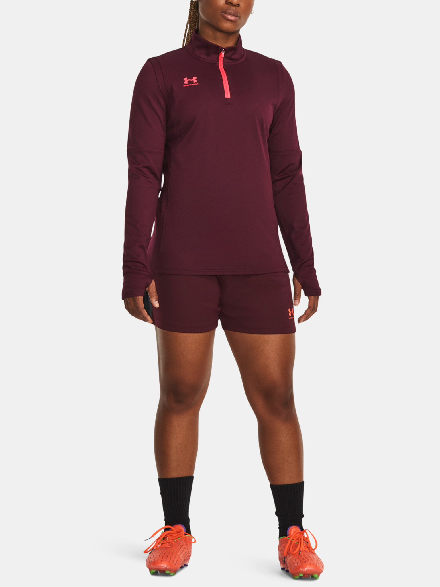 Under Armour Midlayer T-shirt Cherven - Pepit.bg