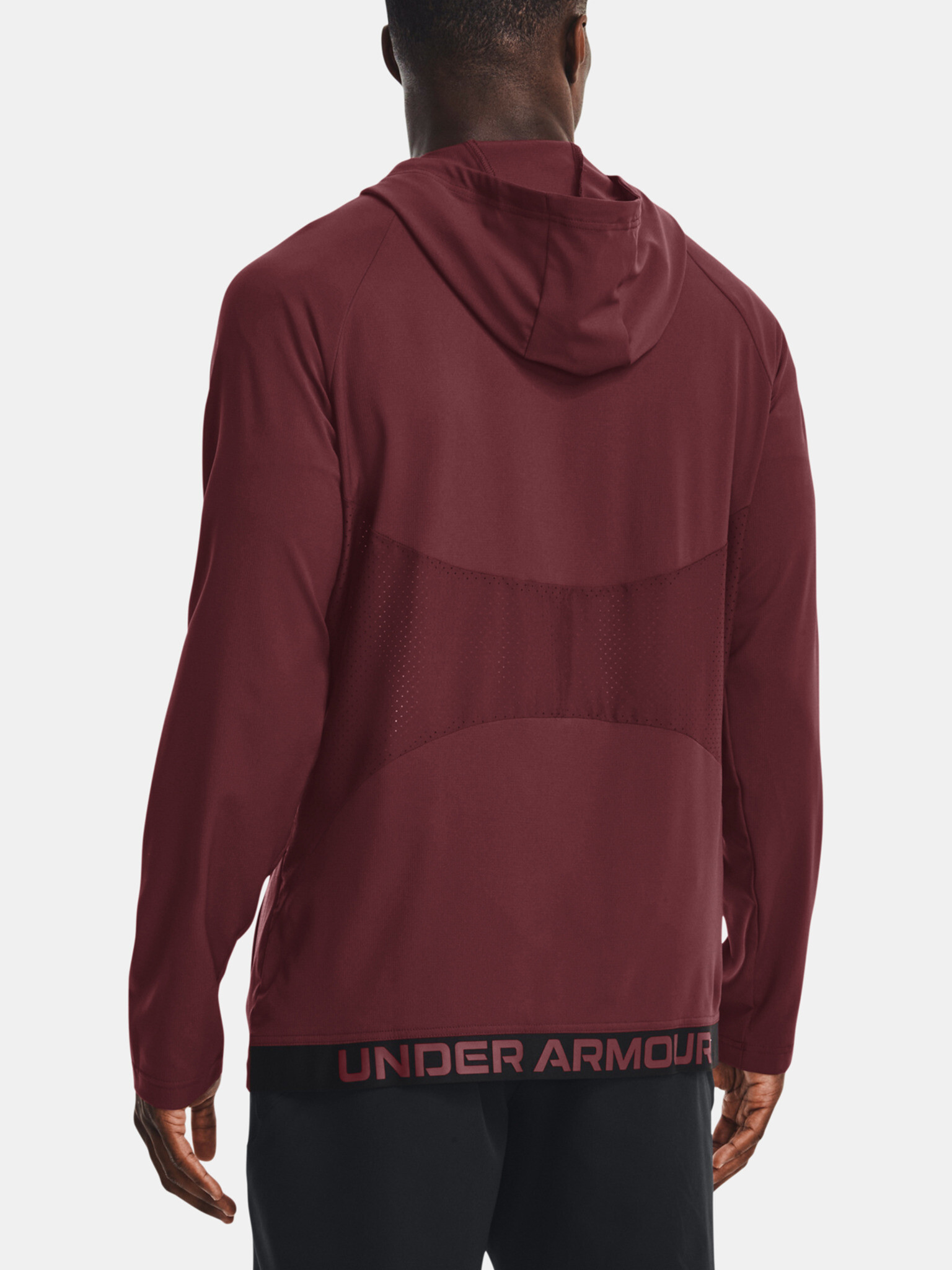 Under Armour Perforated Sweatshirt Cherven - Pepit.bg