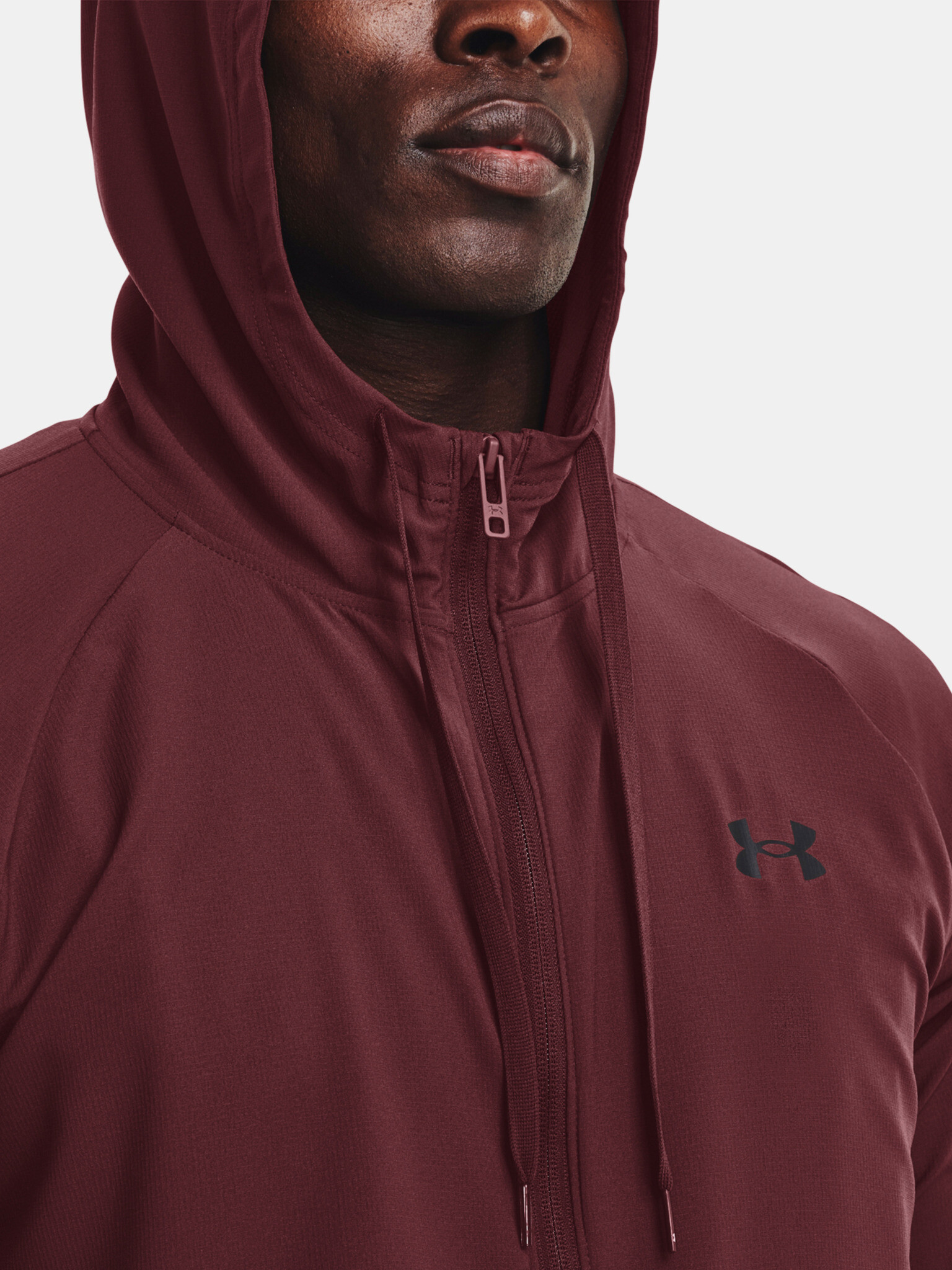 Under Armour Perforated Sweatshirt Cherven - Pepit.bg