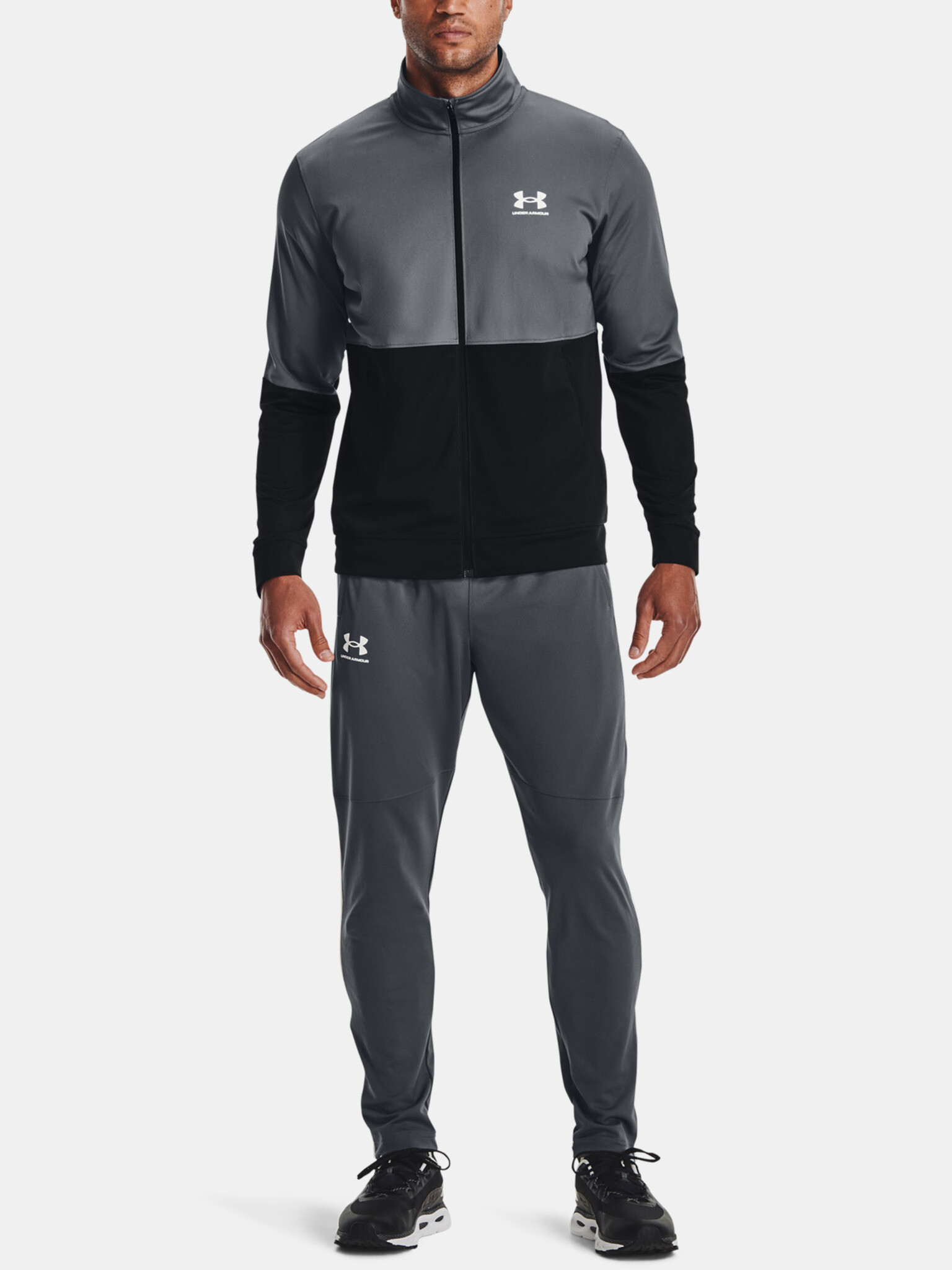 Under Armour Pique Track Яке Siv - Pepit.bg