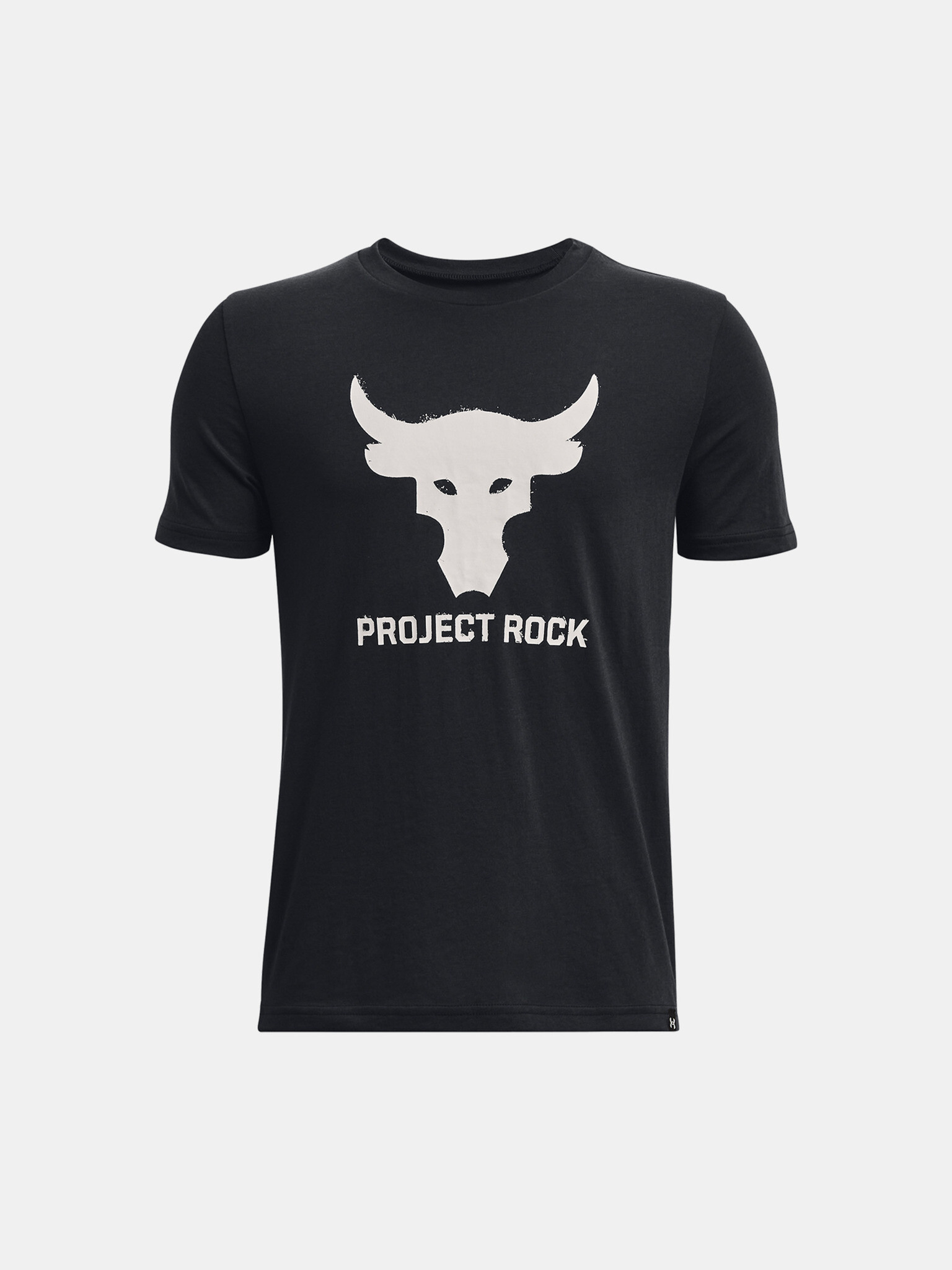 Under Armour Project Rock Brahma Bull Тениска детски Cheren - Pepit.bg