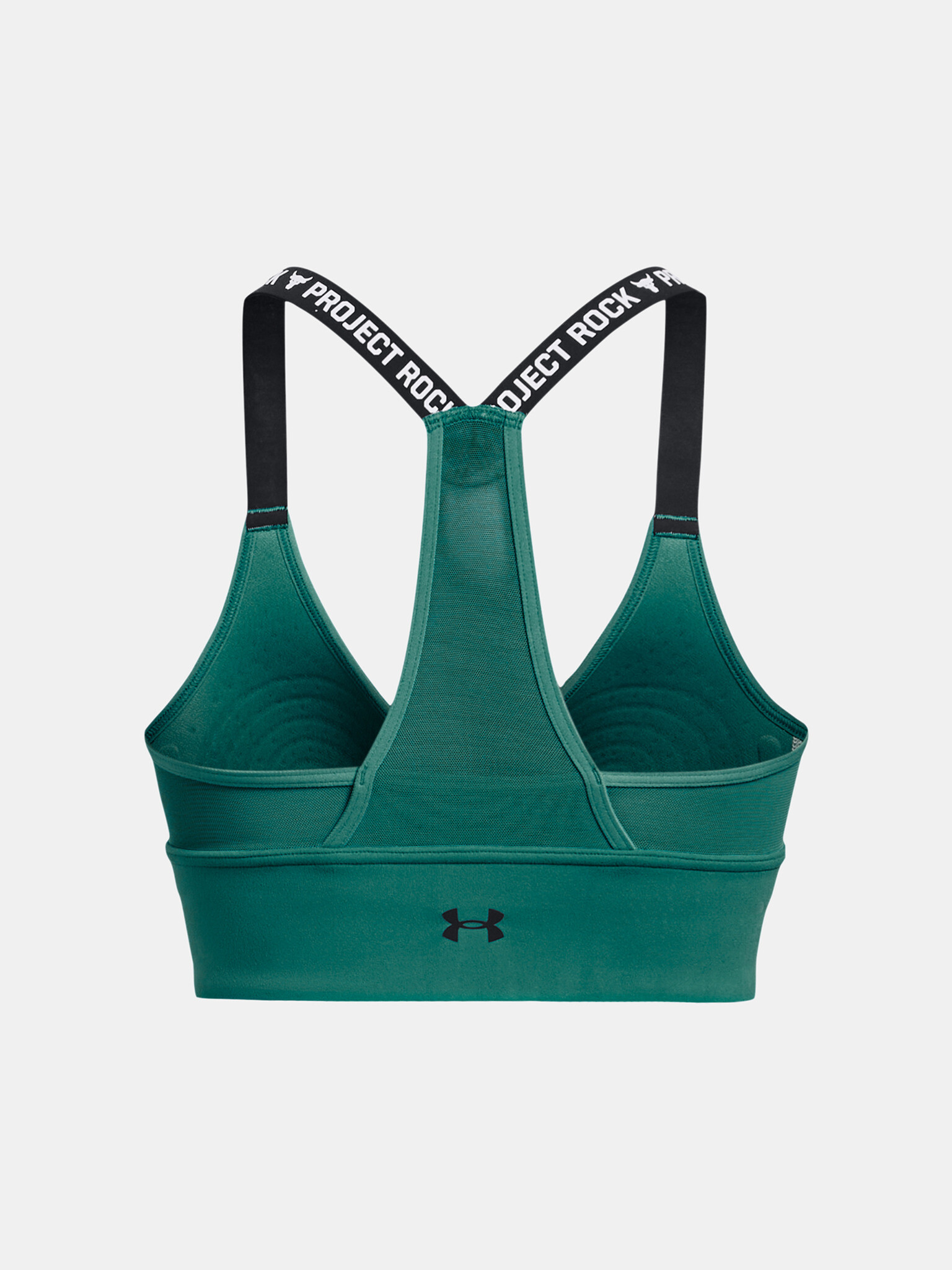 Under Armour Project Rock Infty Mid Cпортен Сутиен Zelen - Pepit.bg