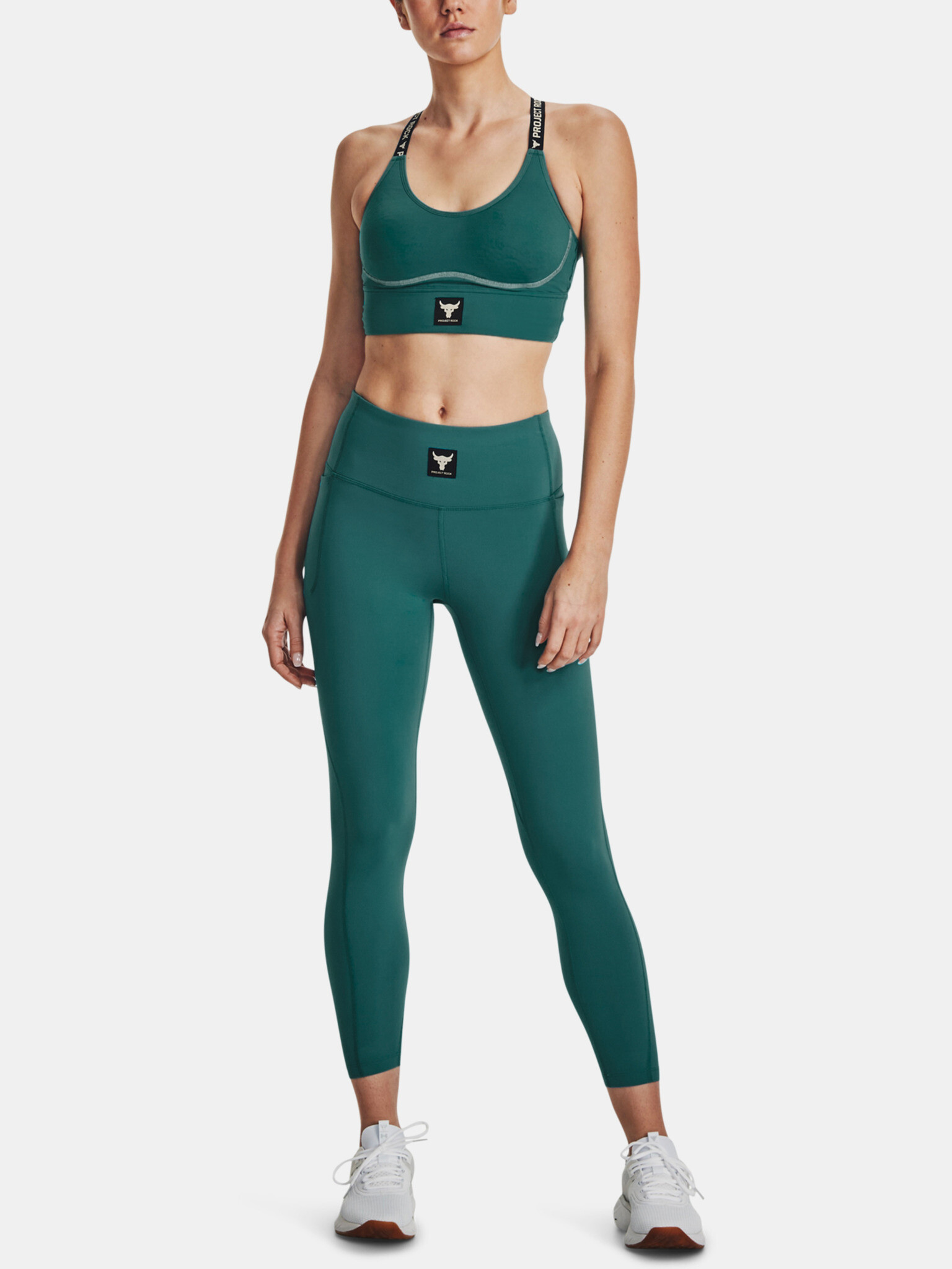 Under Armour Project Rock Meridian Ankl Lgn Клин Zelen - Pepit.bg