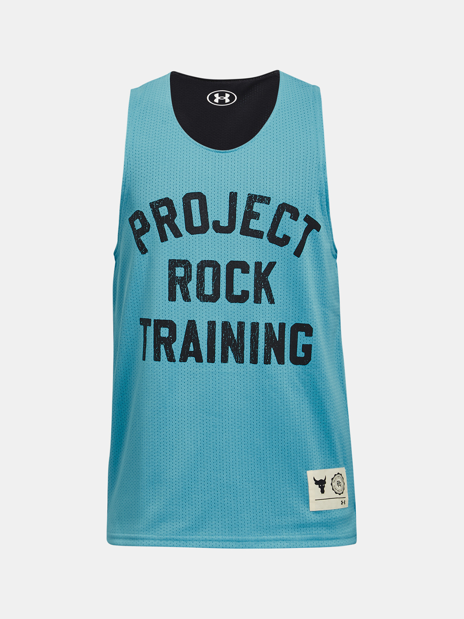 Under Armour Project Rock Rvrsbl Mesh Top TG Детски потник Sin - Pepit.bg