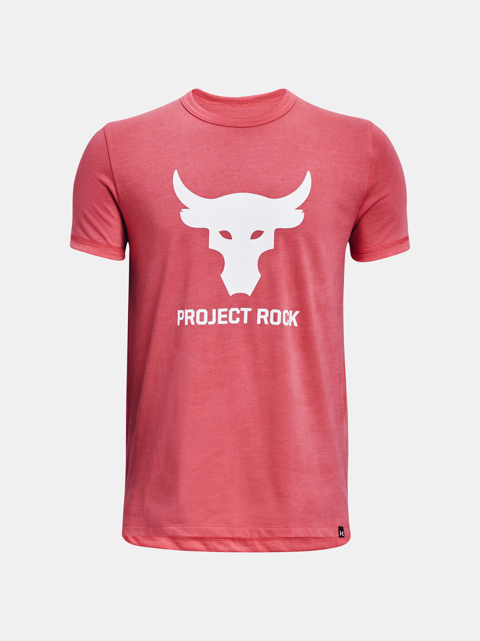 Under Armour Project Rock Shw Your Grid Тениска детски Cherven - Pepit.bg