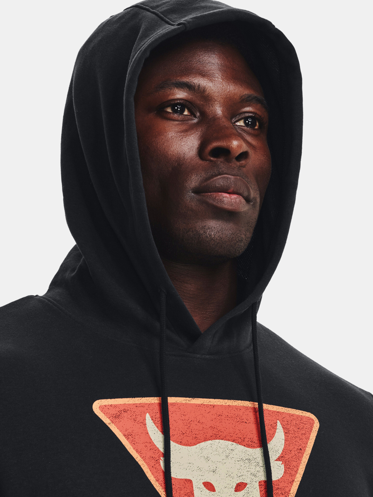 Under Armour Project Rock Terry SS HD Fam Sweatshirt Cheren - Pepit.bg