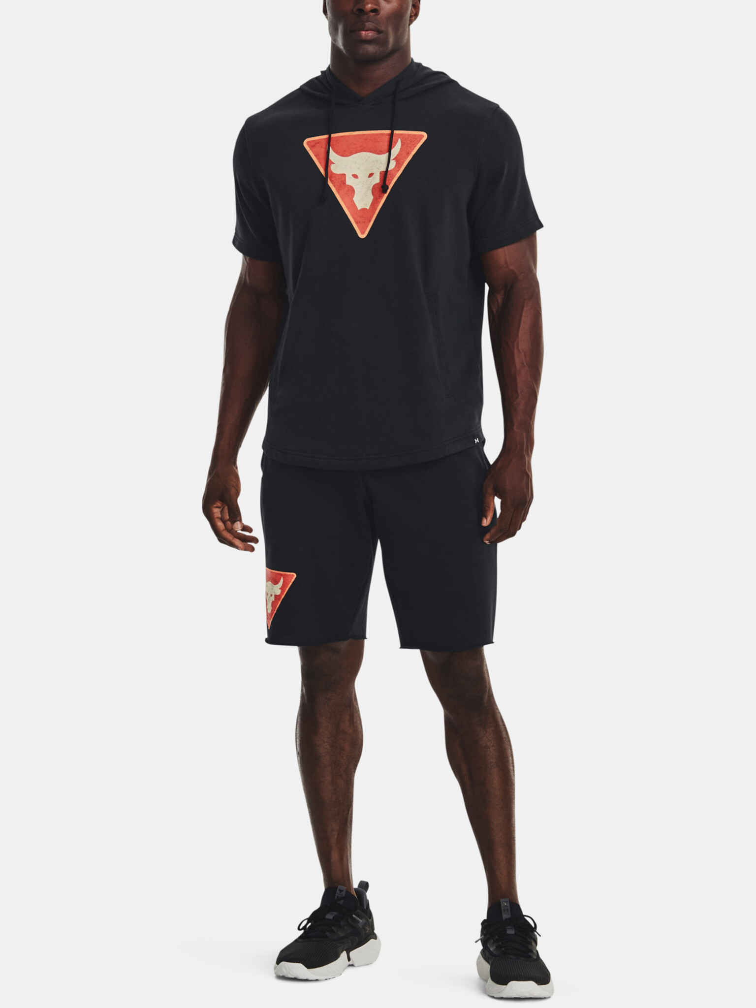 Under Armour Project Rock Terry SS HD Fam Sweatshirt Cheren - Pepit.bg