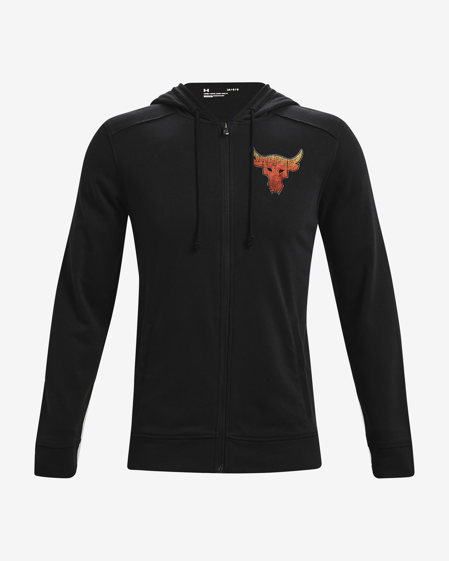 Under Armour Project Rock Terry Sweatshirt Cheren - Pepit.bg