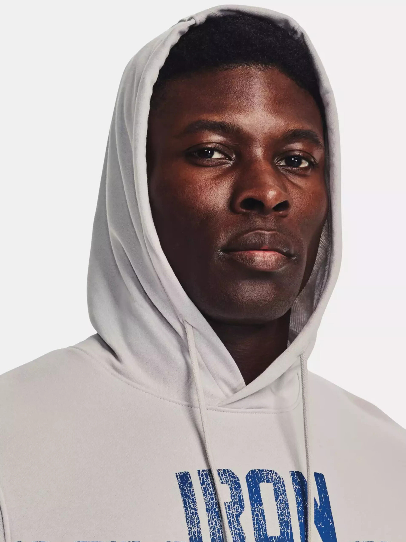 Under Armour Project Rock Terry T-shirt Siv - Pepit.bg