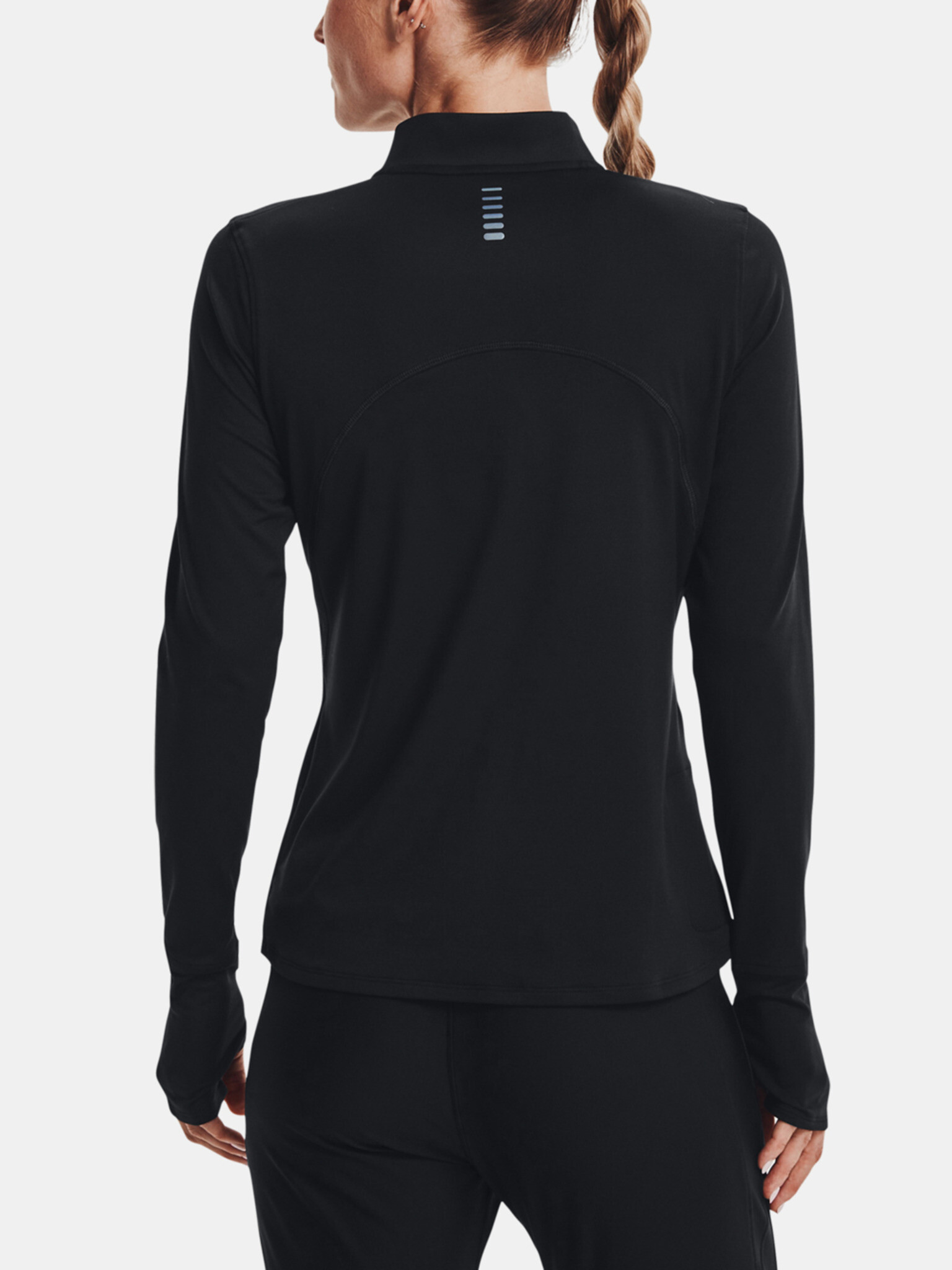 Under Armour Qualifier Run 2.0 1/2 Zip T-shirt Cheren - Pepit.bg