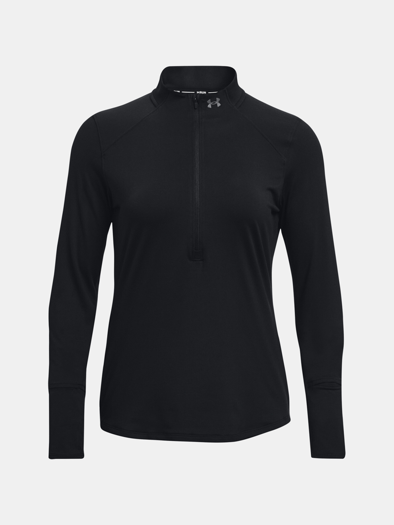 Under Armour Qualifier Run 2.0 1/2 Zip T-shirt Cheren - Pepit.bg