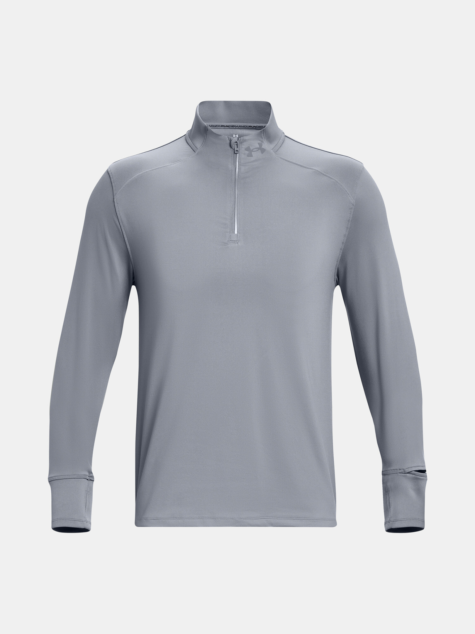 Under Armour Qualifier T-shirt Siv - Pepit.bg