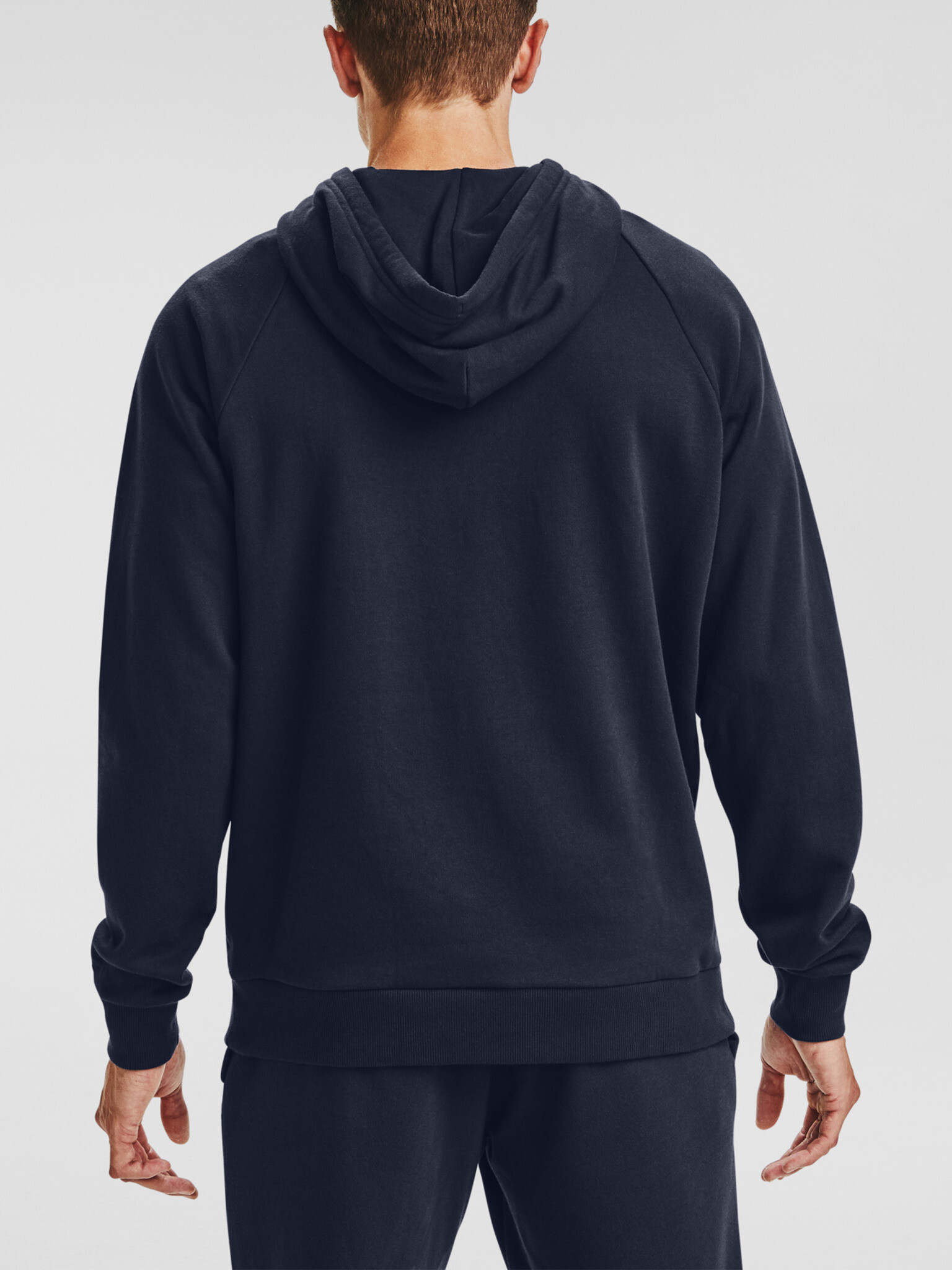 Under Armour Rival Fleece Big Logo HD Sweatshirt Sin - Pepit.bg