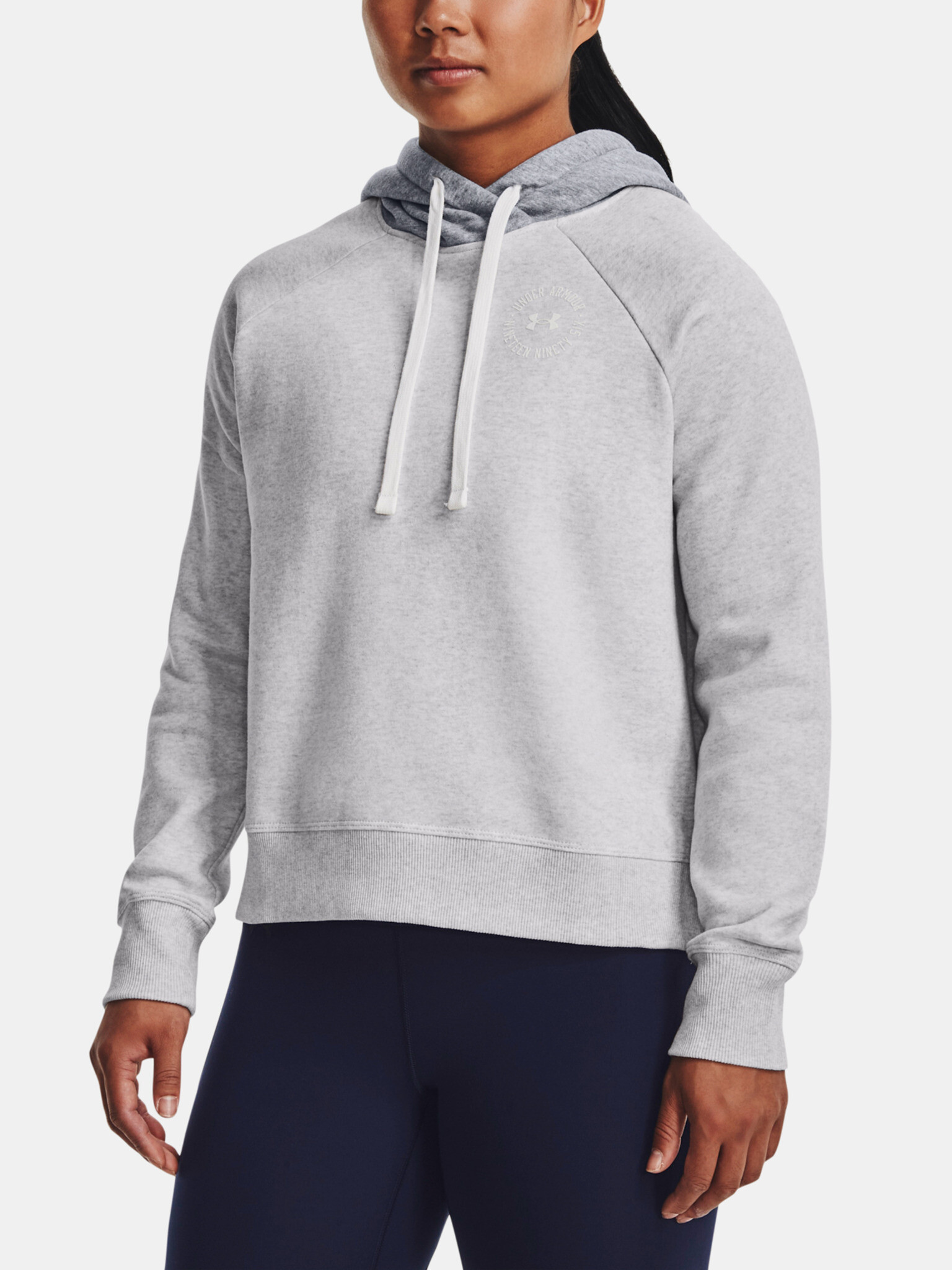 Under Armour Rival Fleece CB Sweatshirt Siv - Pepit.bg