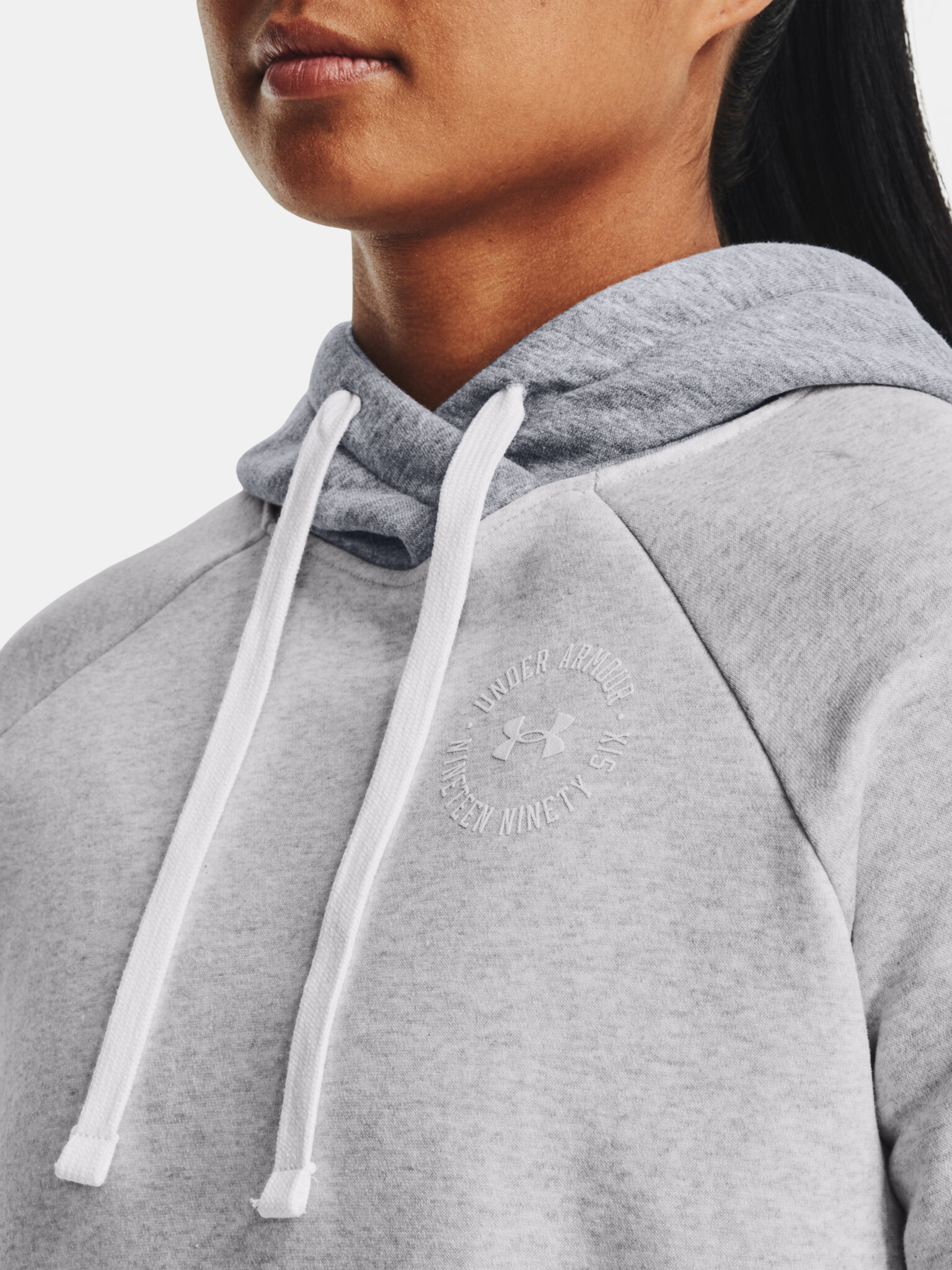 Under Armour Rival Fleece CB Sweatshirt Siv - Pepit.bg