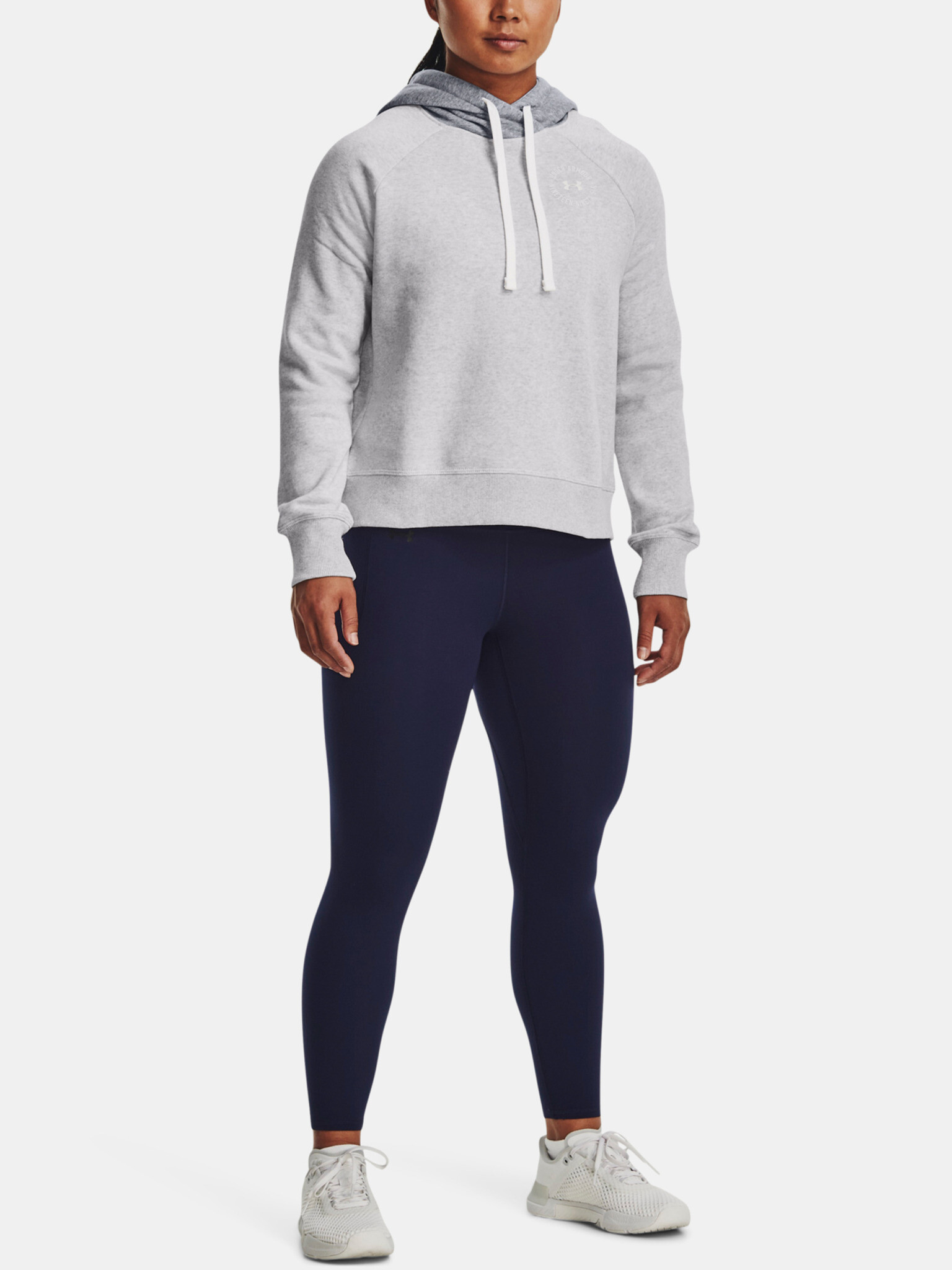 Under Armour Rival Fleece CB Sweatshirt Siv - Pepit.bg