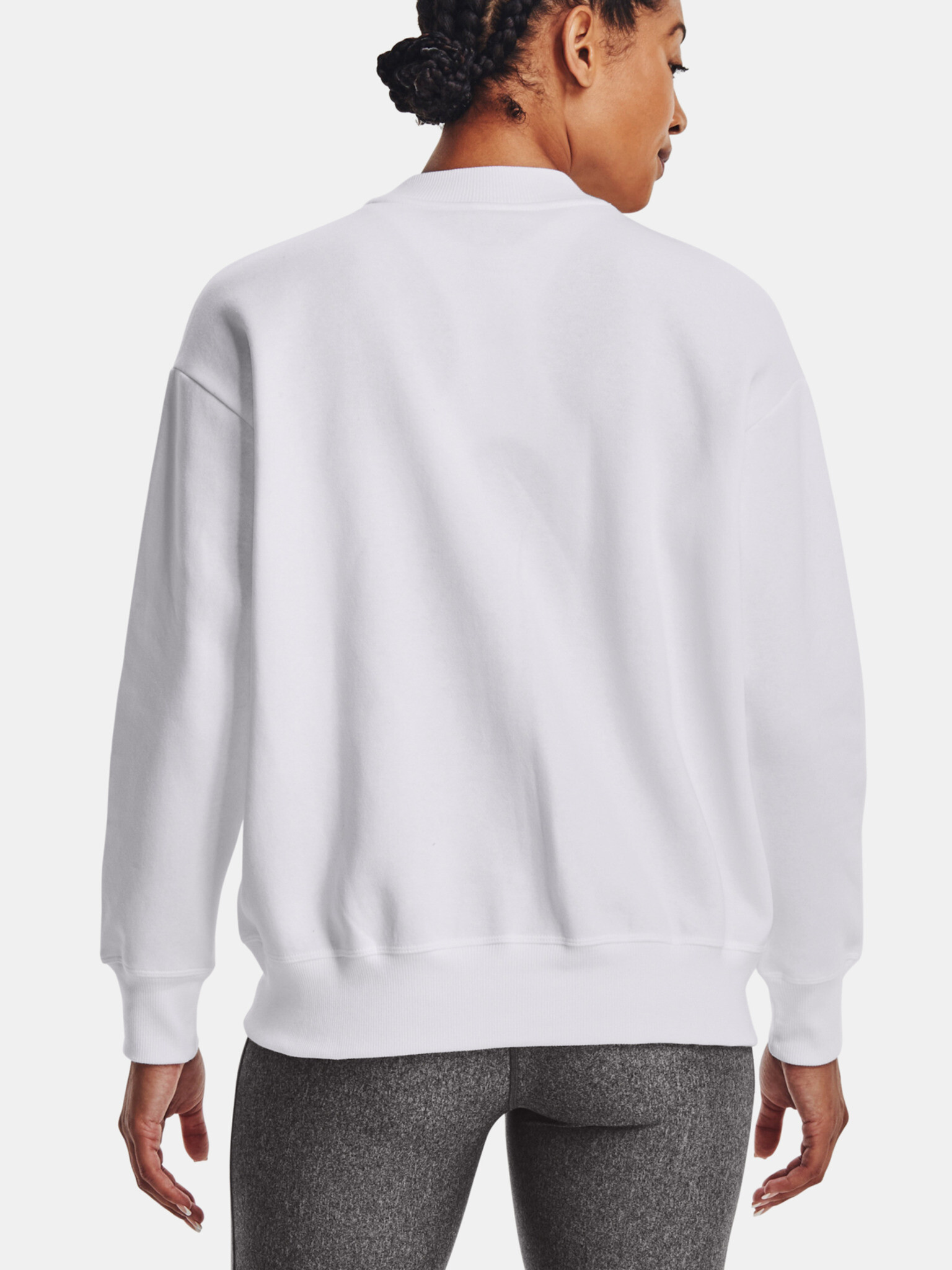 Under Armour Rival Fleece Crest Grp Crew Sweatshirt Byal - Pepit.bg