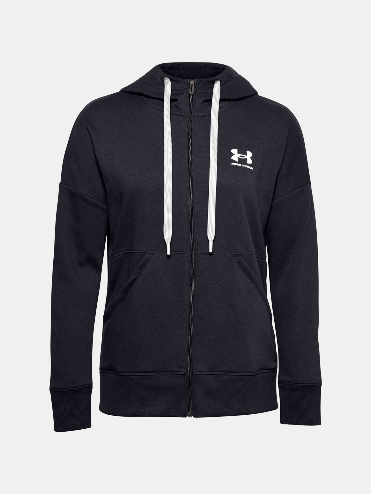 Under Armour RIVAL FLEECE FZ HOODIE Sweatshirt Cheren - Pepit.bg