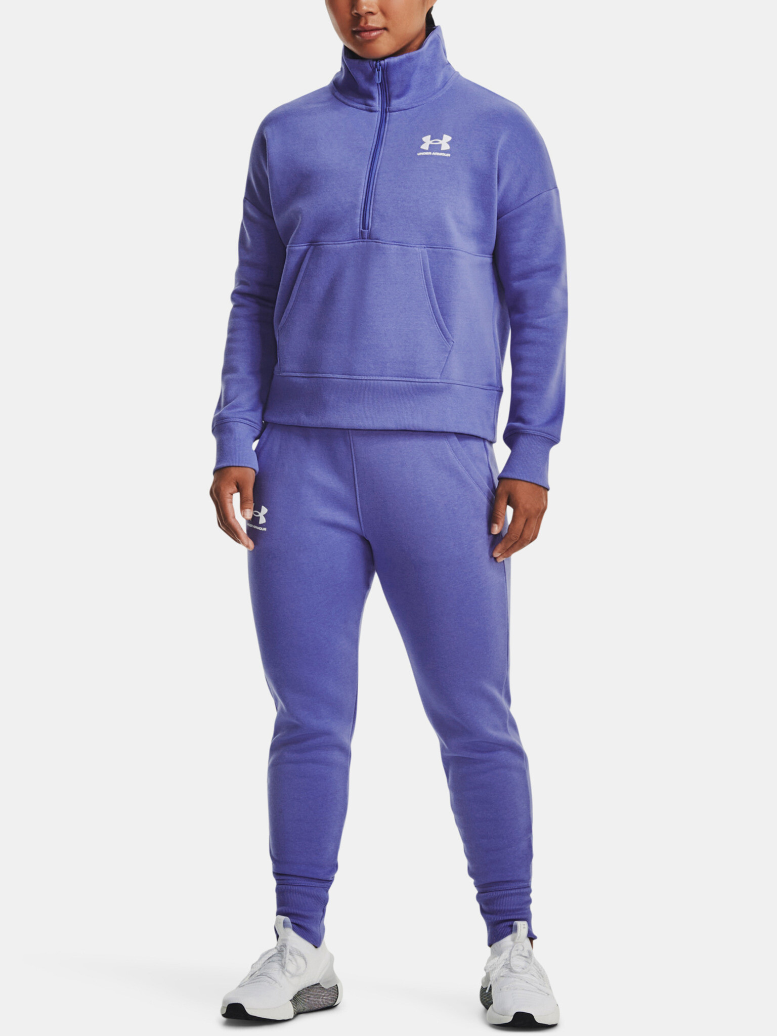 Under Armour Rival Fleece HZ Sweatshirt Sin - Pepit.bg