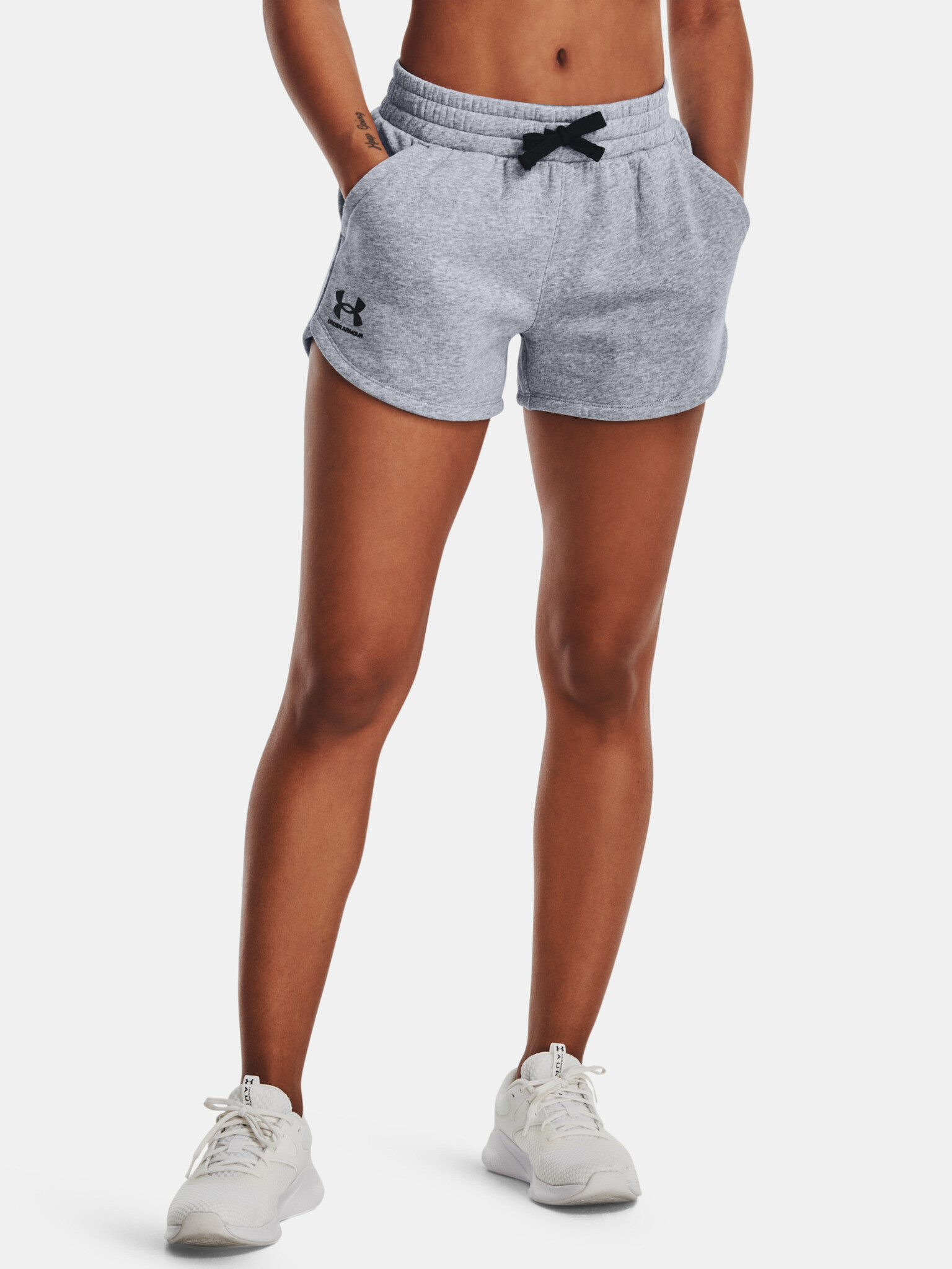 Under Armour Rival Fleece Шорти Siv - Pepit.bg