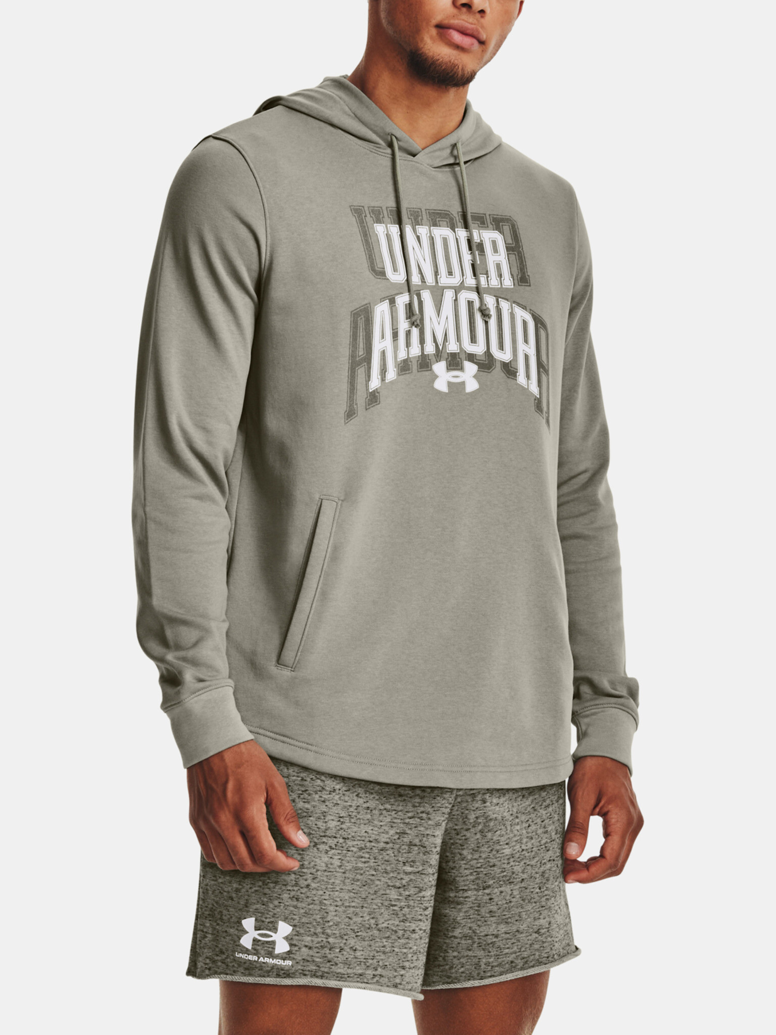 Under Armour Rival Sweatshirt Siv - Pepit.bg