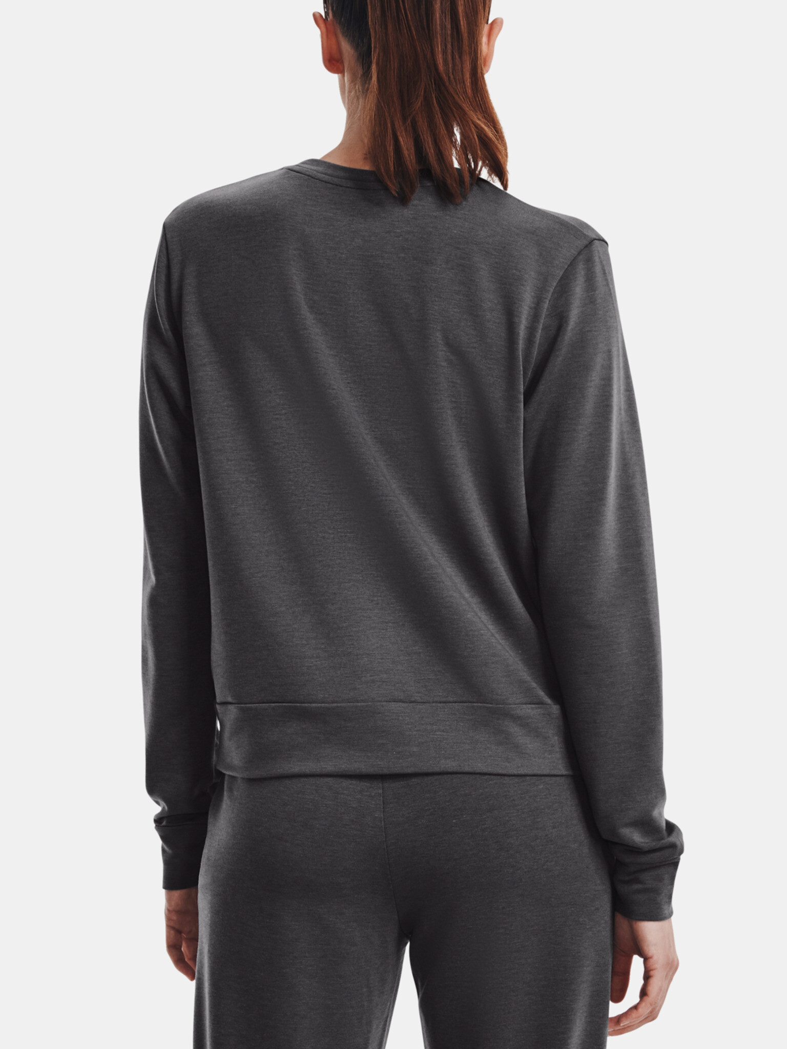 Under Armour Rival Terry Crew Sweatshirt Siv - Pepit.bg