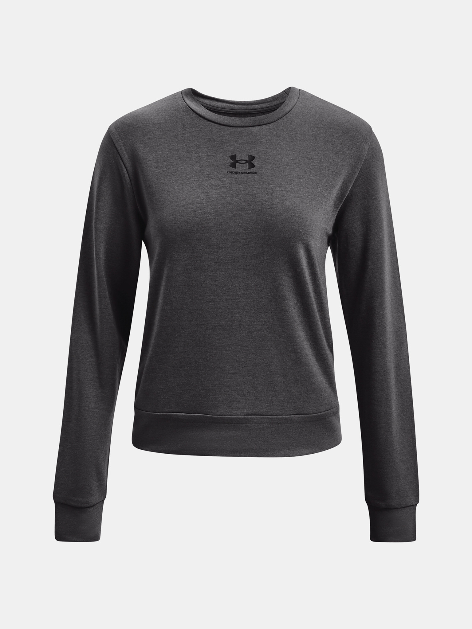 Under Armour Rival Terry Crew Sweatshirt Siv - Pepit.bg