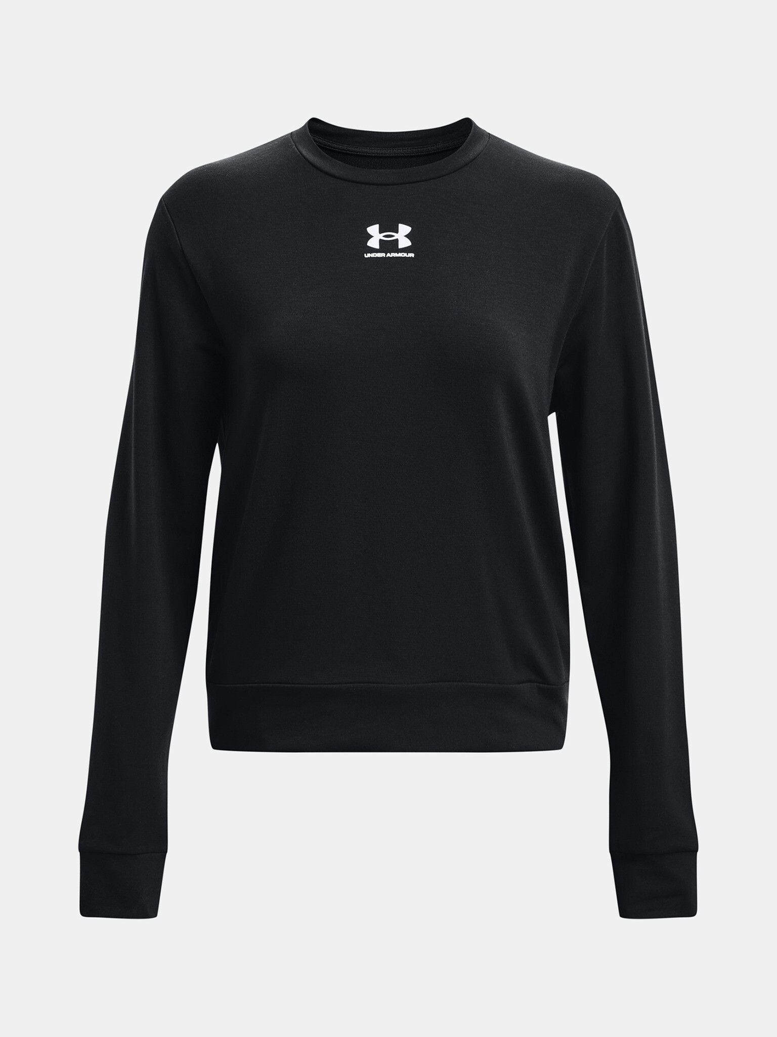 Under Armour Rival Terry Crew T-shirt Cheren - Pepit.bg