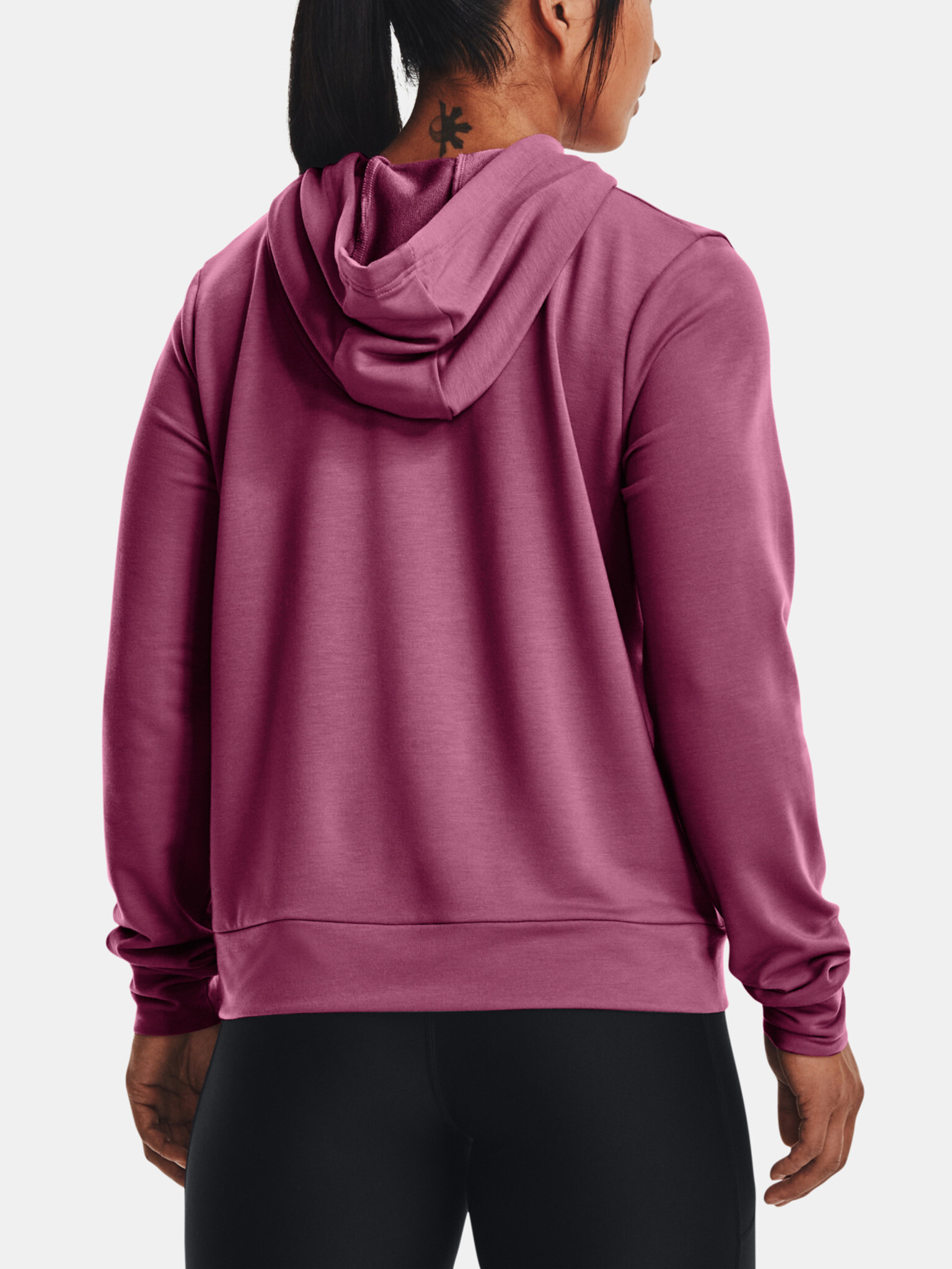 Under Armour Rival Terry Hoodie Sweatshirt Rozov - Pepit.bg