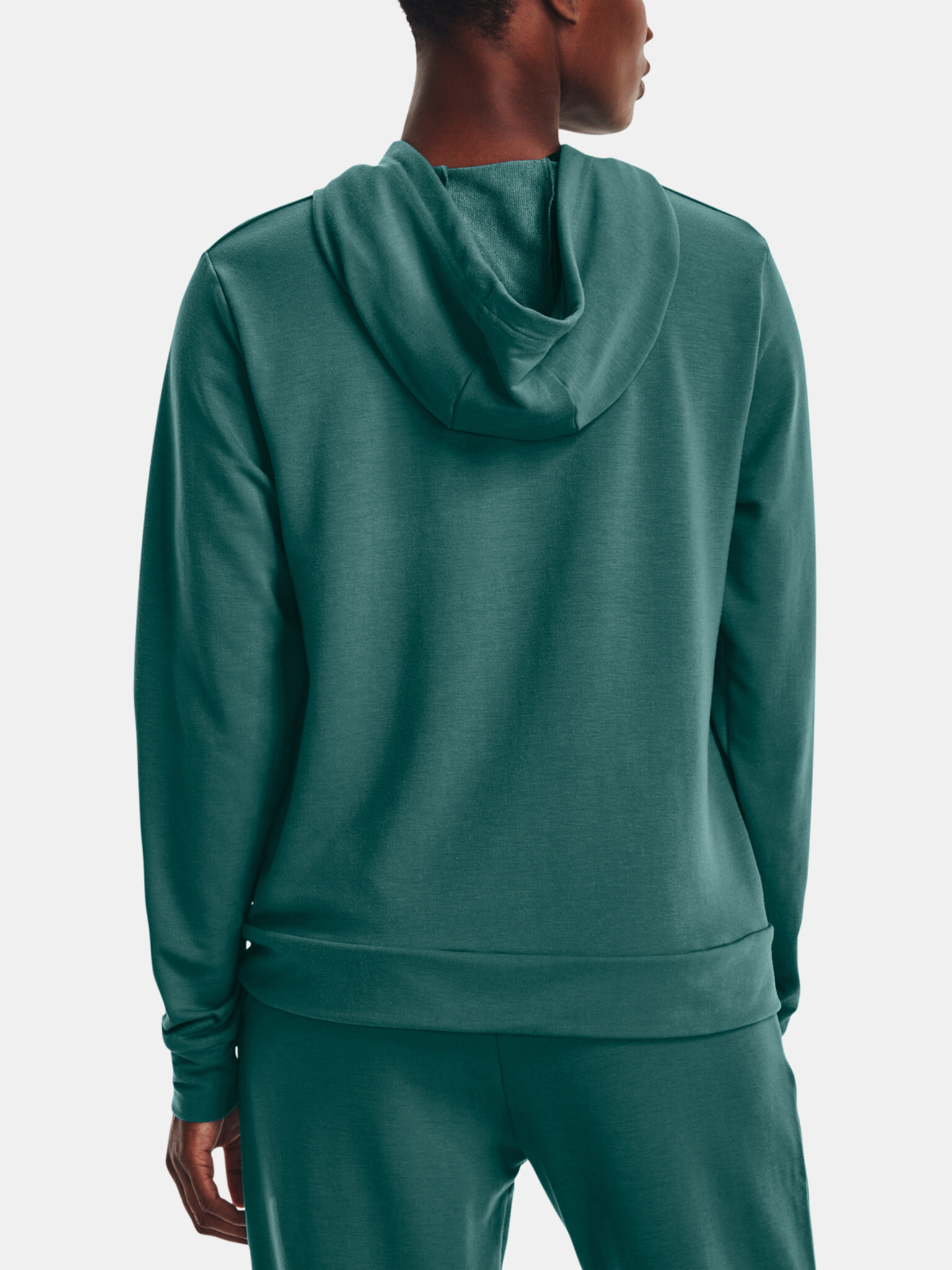 Under Armour Rival Terry Hoodie Sweatshirt Zelen - Pepit.bg