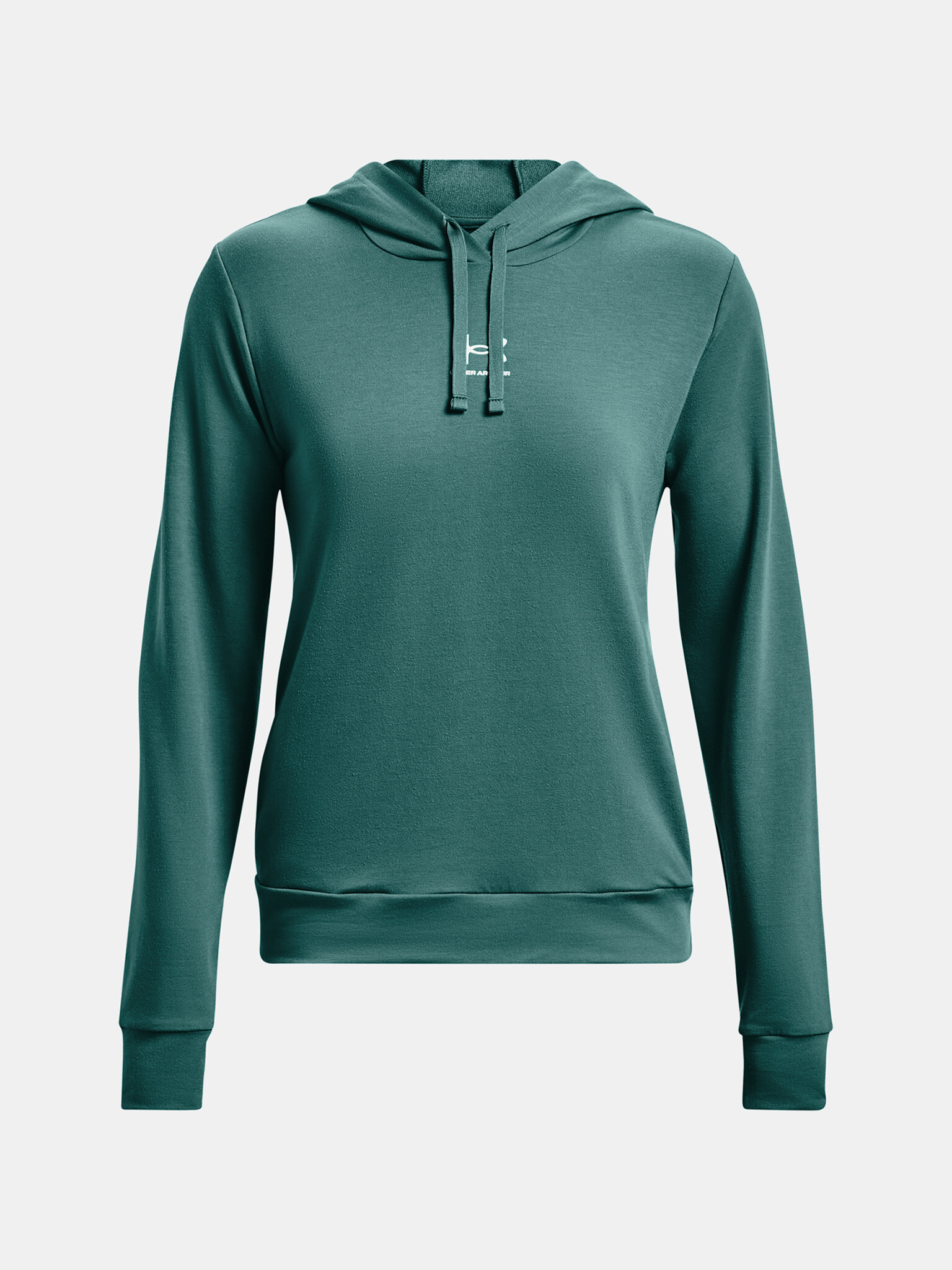 Under Armour Rival Terry Hoodie Sweatshirt Zelen - Pepit.bg