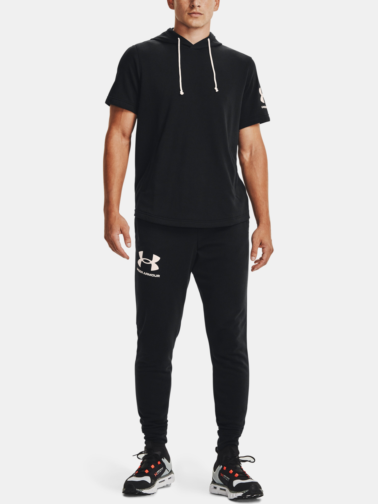 Under Armour RIVAL TERRY JOGGER - černá Долнище Cheren - Pepit.bg